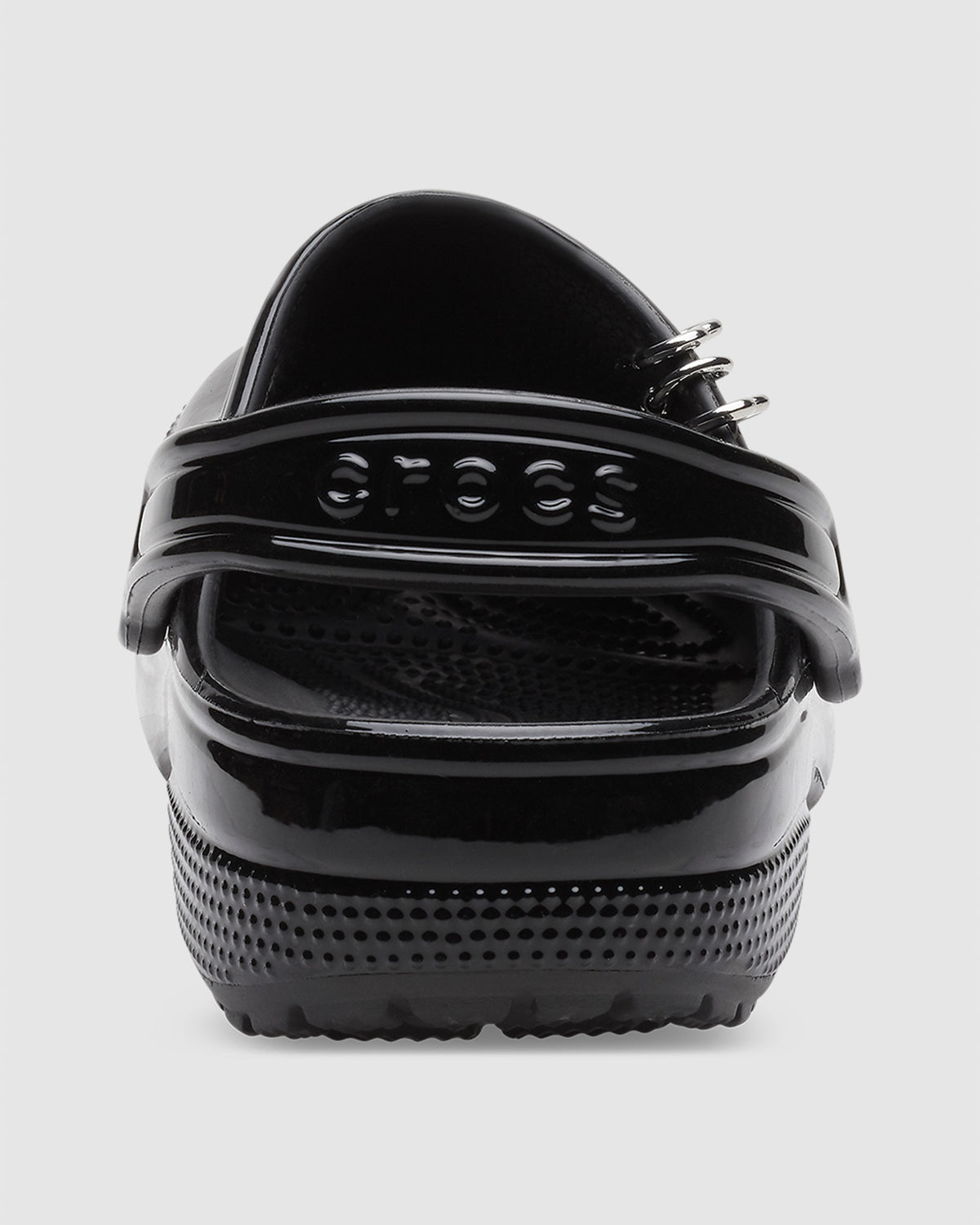 Studded Classic Clogs BLACK STUDDED