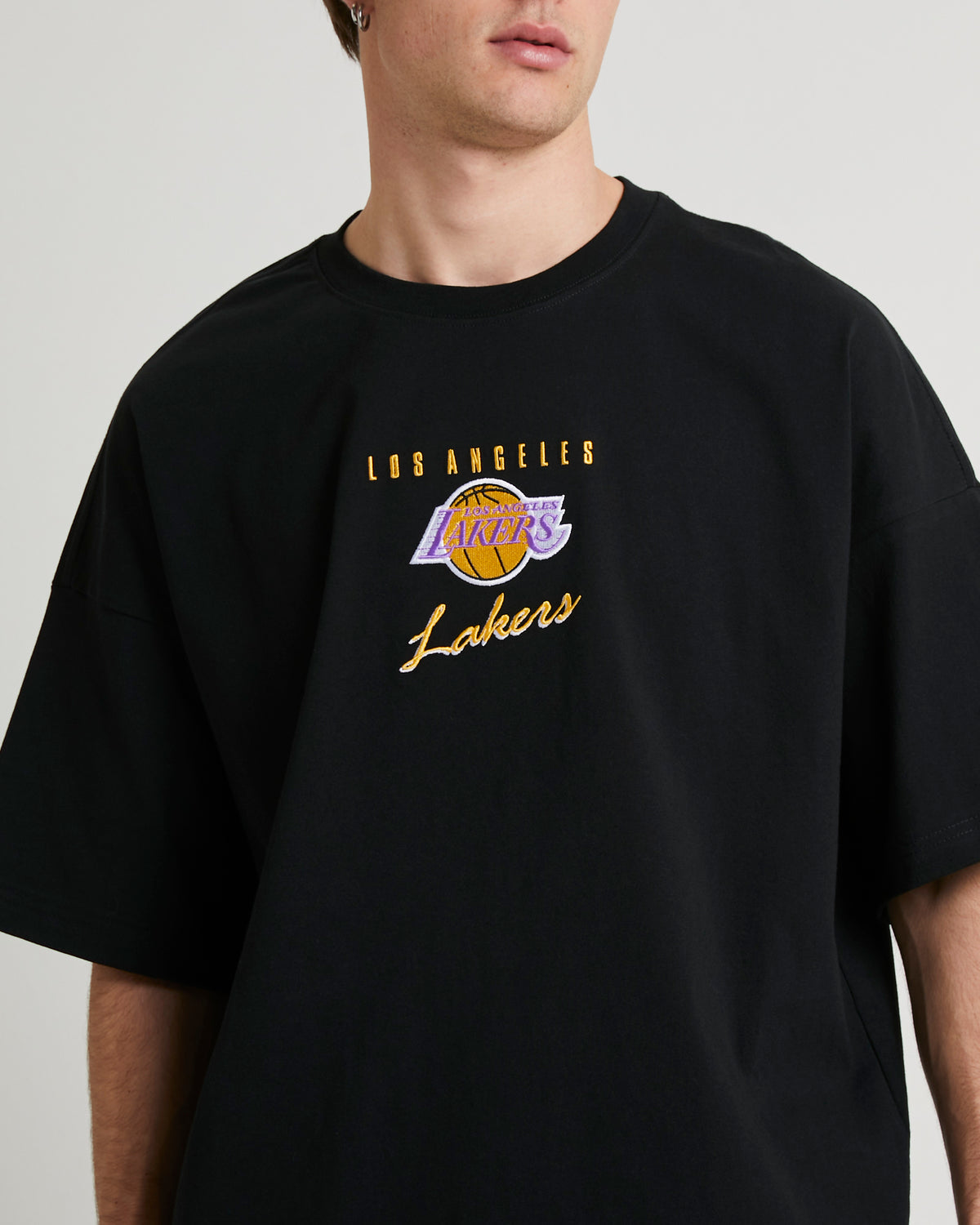 Tri Logo Celtics T-Shirt BLACK