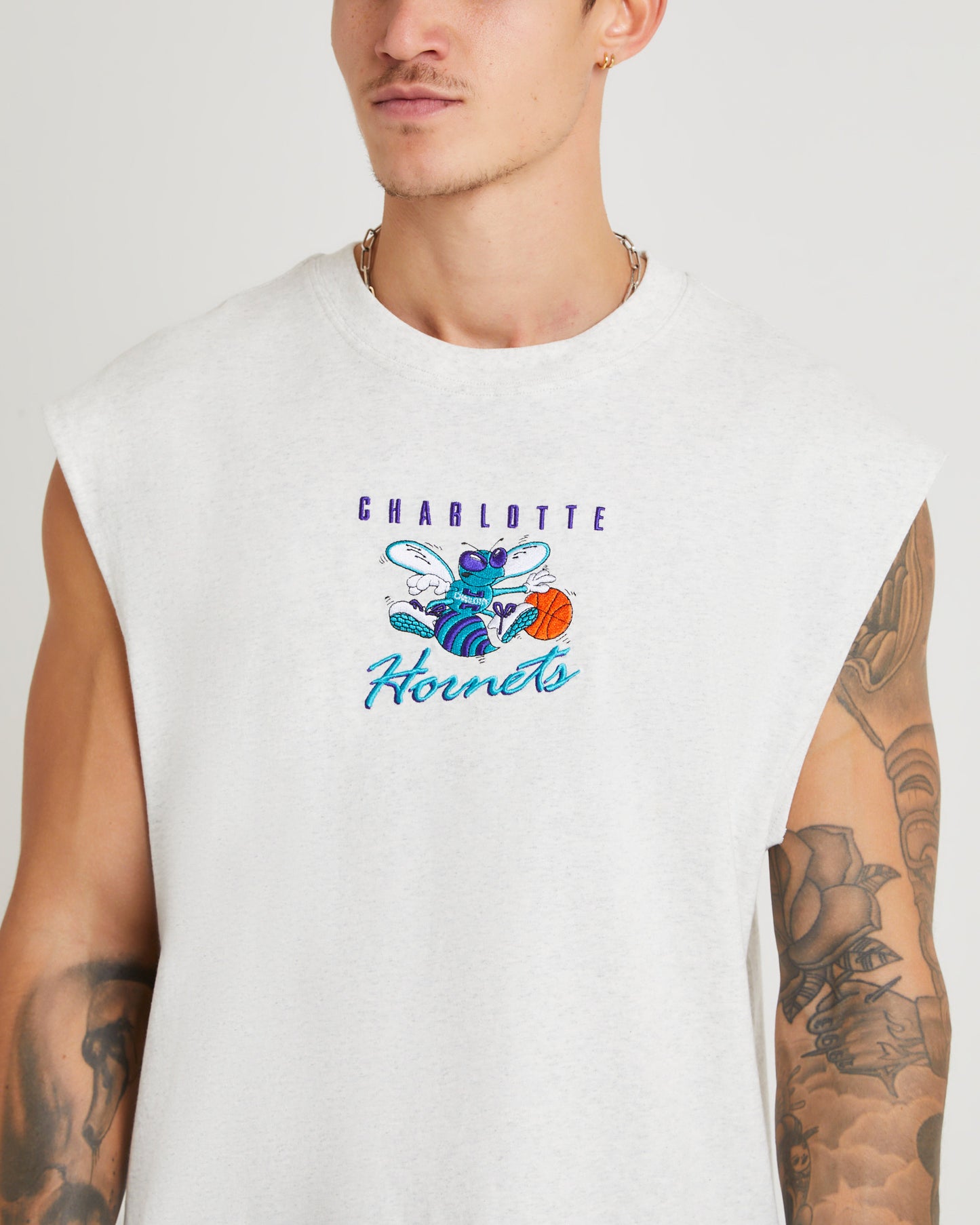 Tri Logo Muscle Hornets