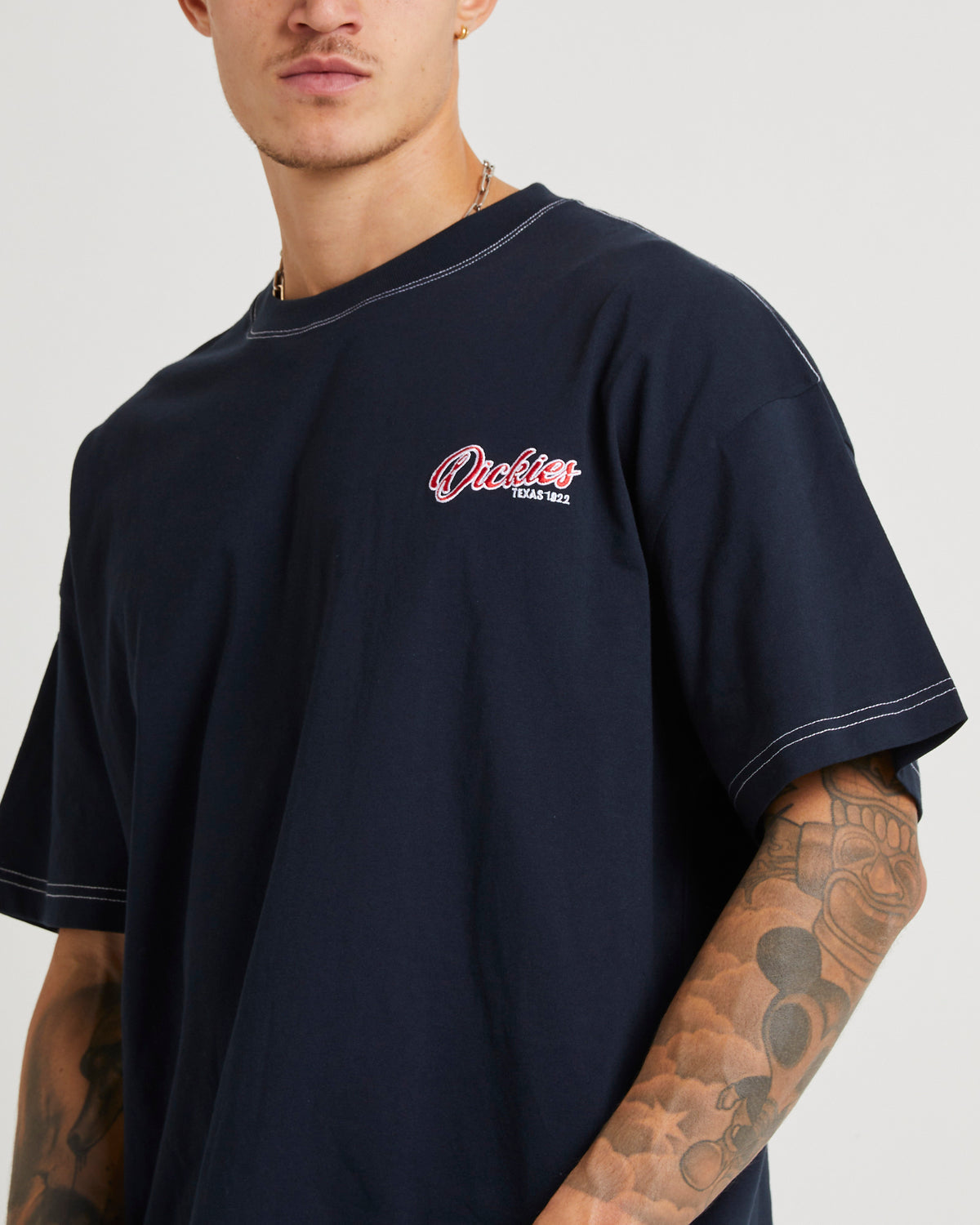 Homerun Double 330 T-Shirt Dark Navy DARK NAVY
