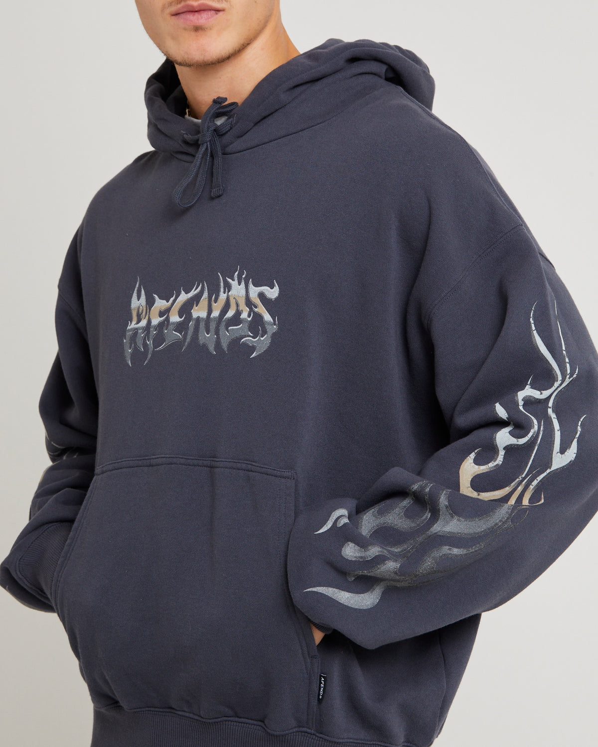 Scorched Boxy Pull On Hood CHARCOAL