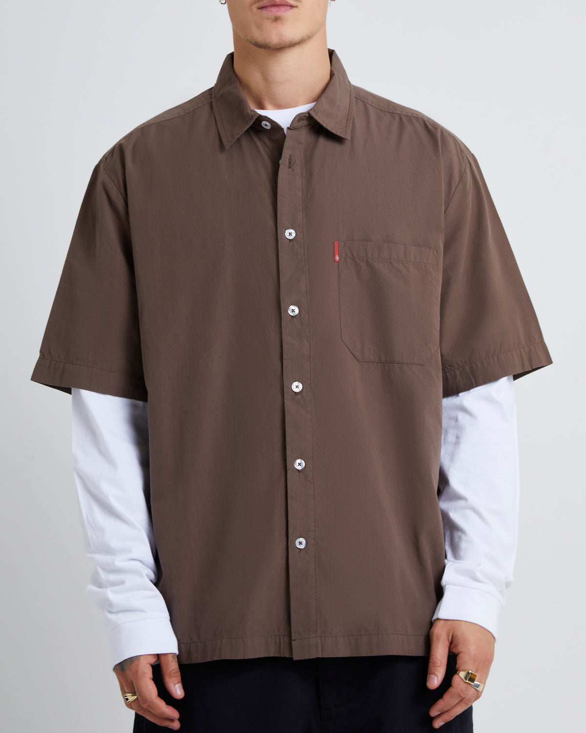 Solid Skate Shirt UMBER