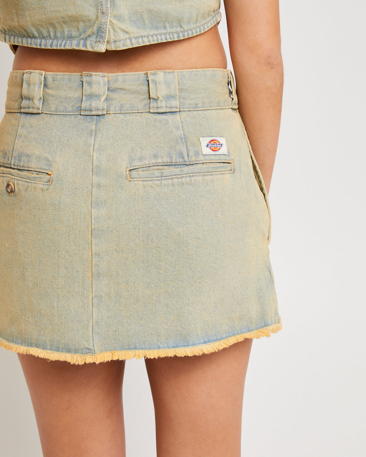 874 Mini Skirt DIRTY LIGHT GREY