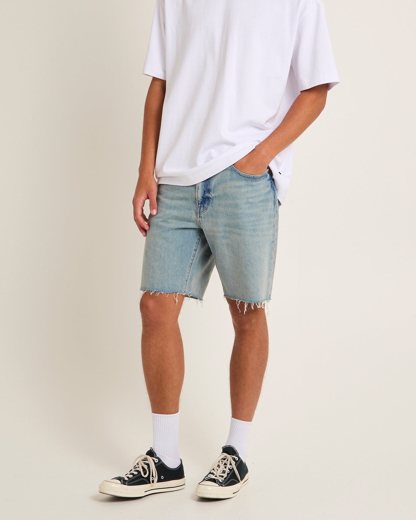 468 Loose Denim Shorts