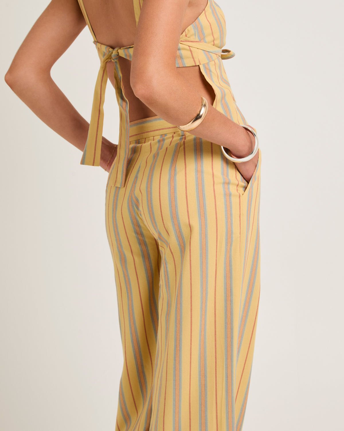 Jemimah Linen Trousers STRIPE