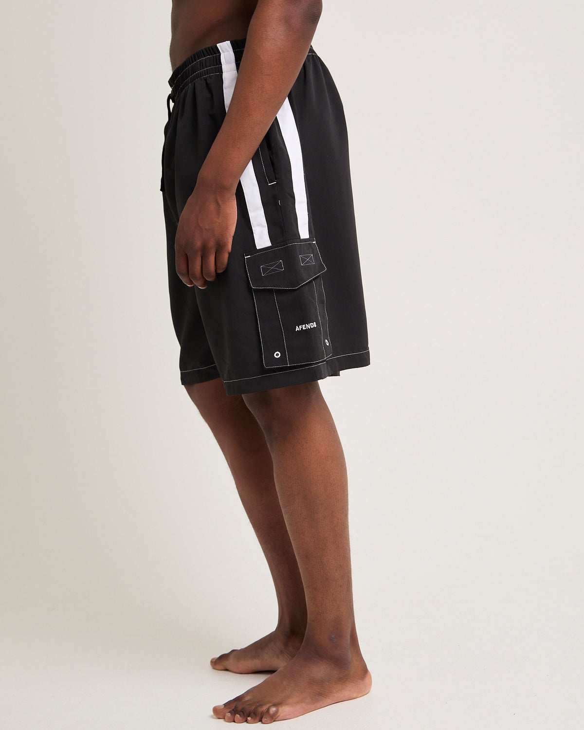 House Related Cargo Swim Shorts Black
