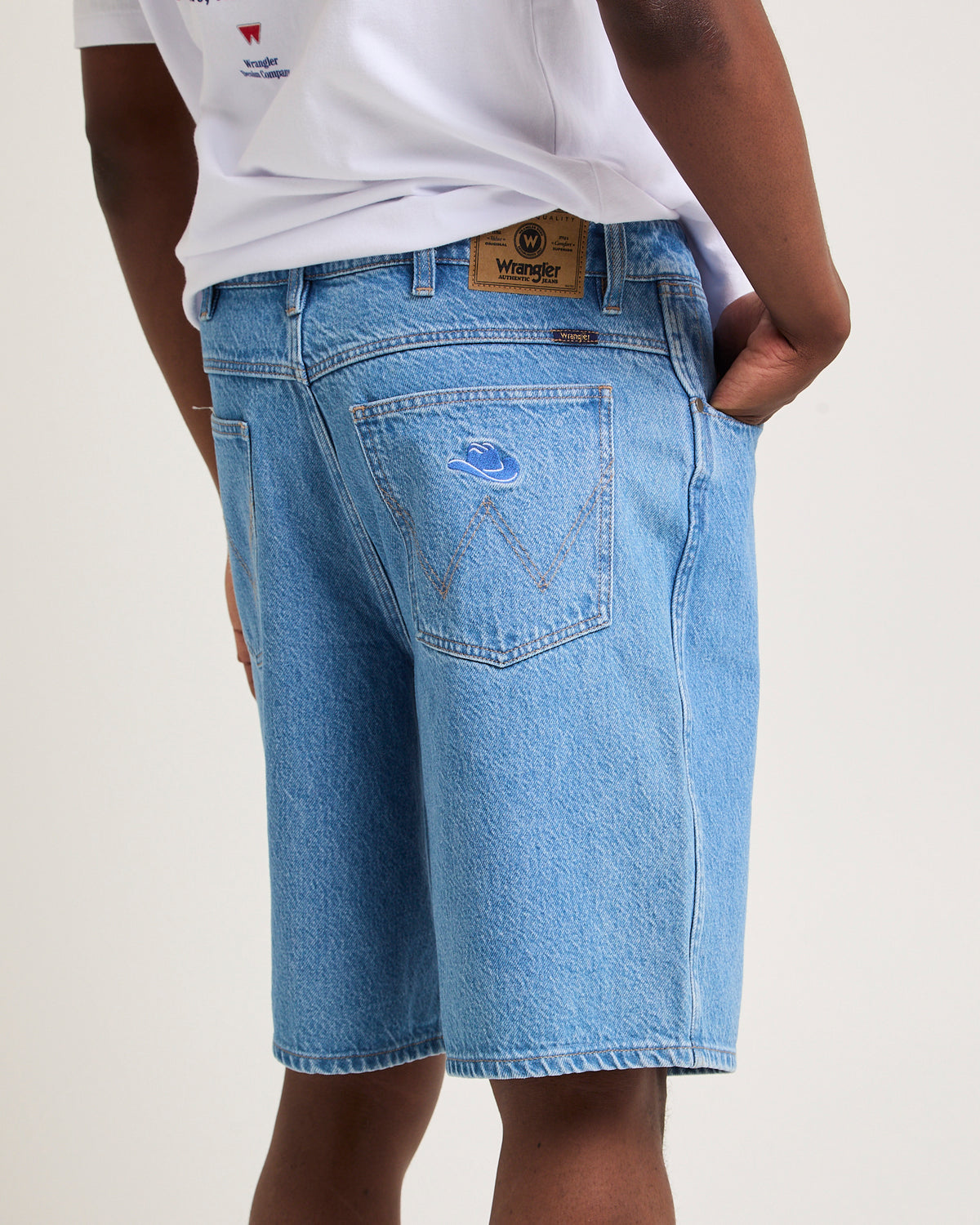 Steezy Denim Shorts LAZY BLUE