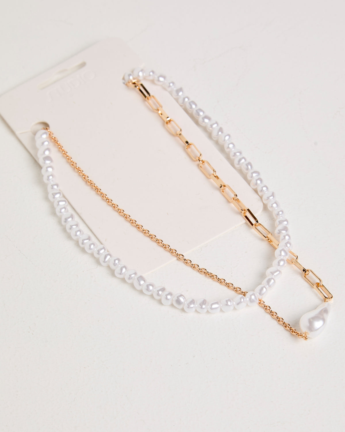 Mallan Pearl Necklace GOLD