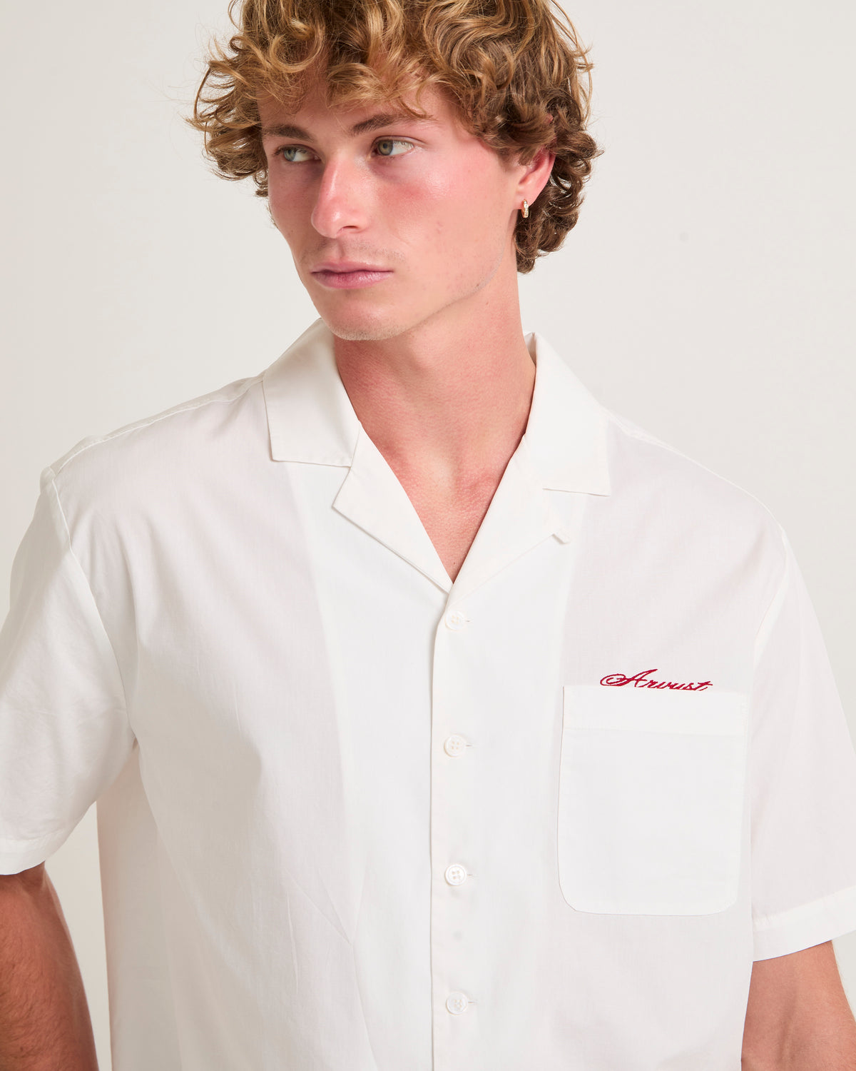 Box Short Sleeve Shirt WHITE