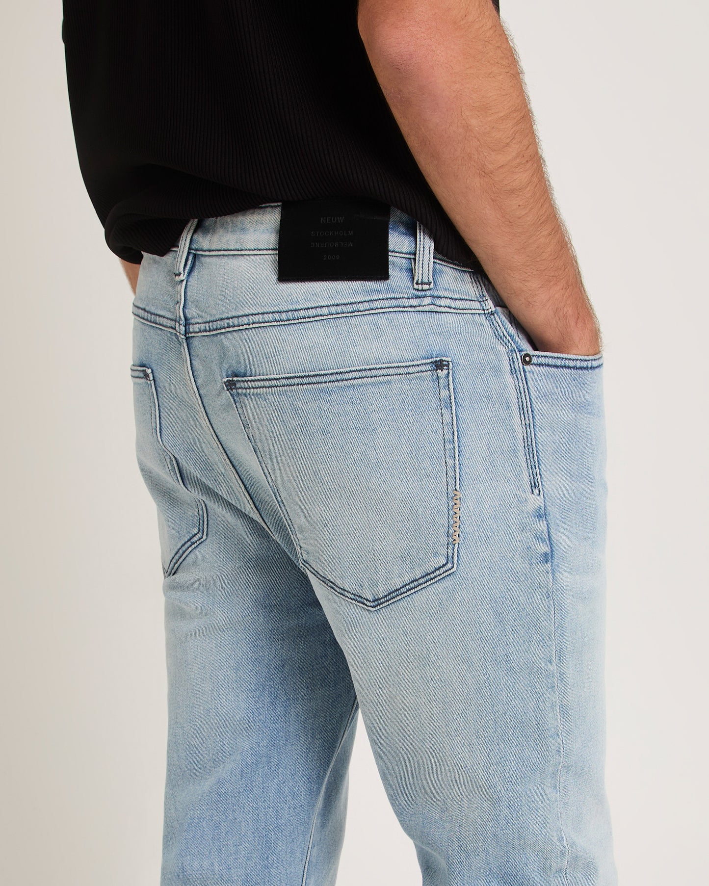 Ray Tapered Slim Denim Jeans