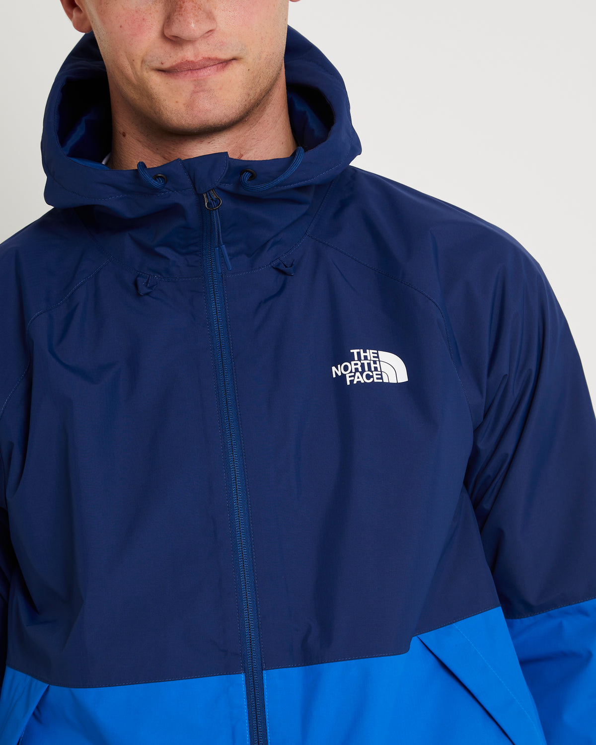 Men's Antora Rain Hoodie ESTATE BLUE/HERO BLUE