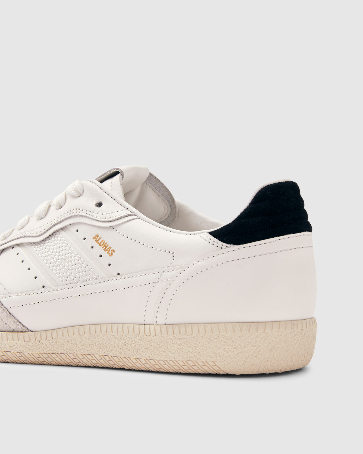 Tb.490 White Leather Sneakers WHITE