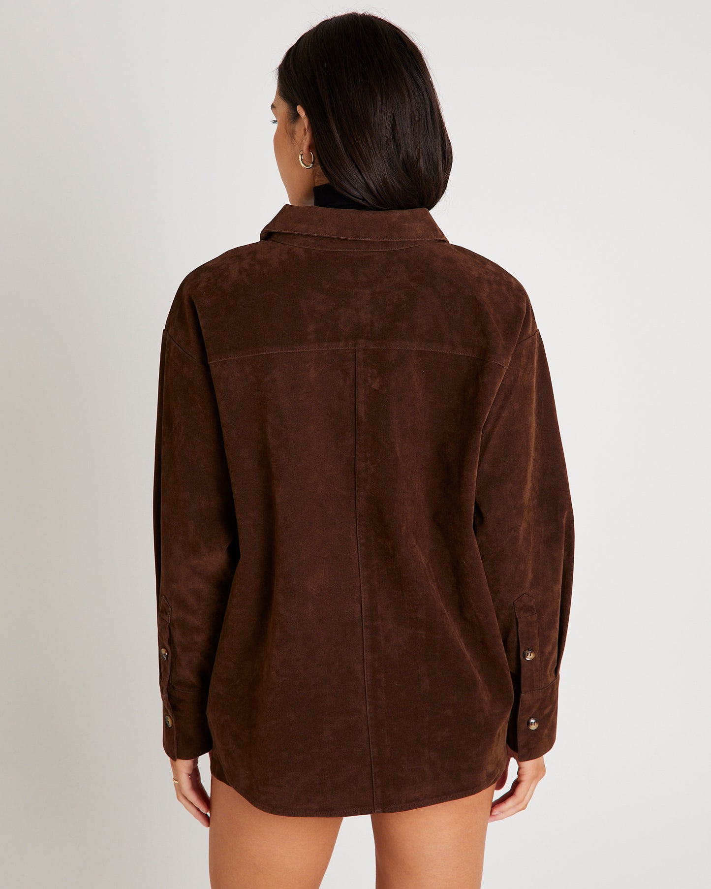 Elle Faux Suede Shirt