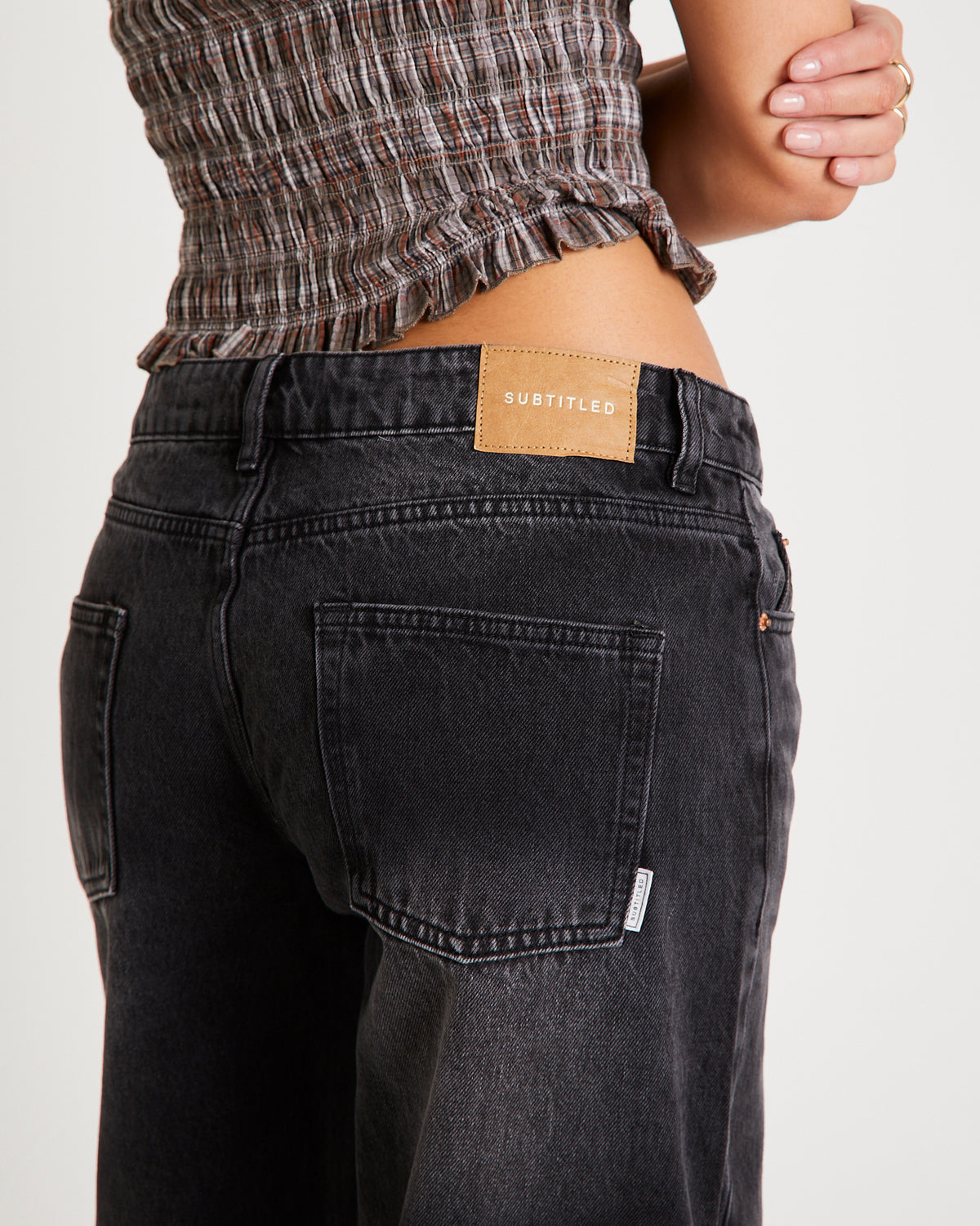 Maylee Low Rise Relaxed Denim Jeans