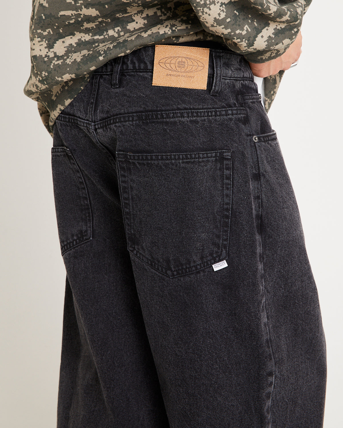 Wide Boy Denim Jeans 90S BLACK