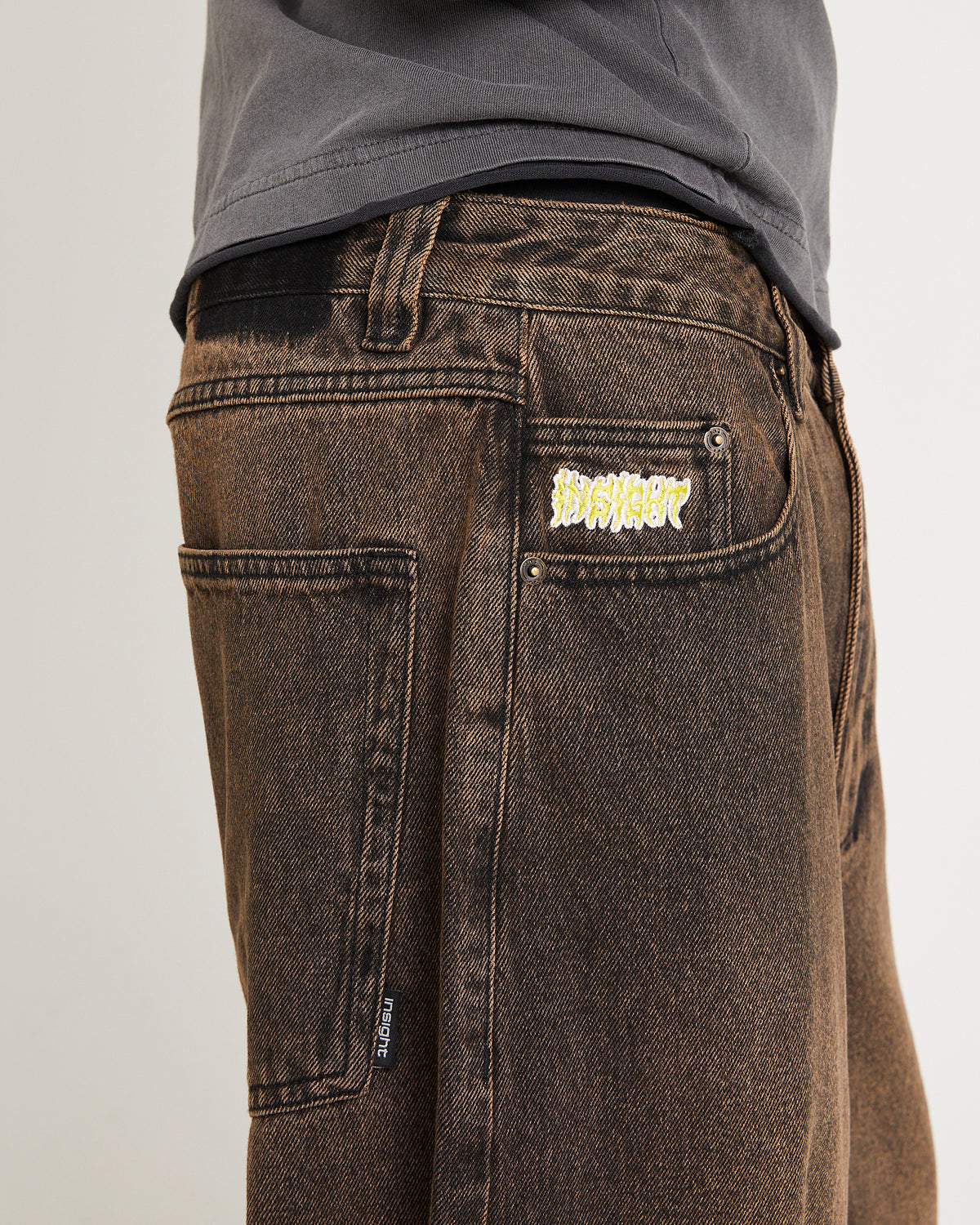 Society Baggy Denim Jeans EXPRESSO