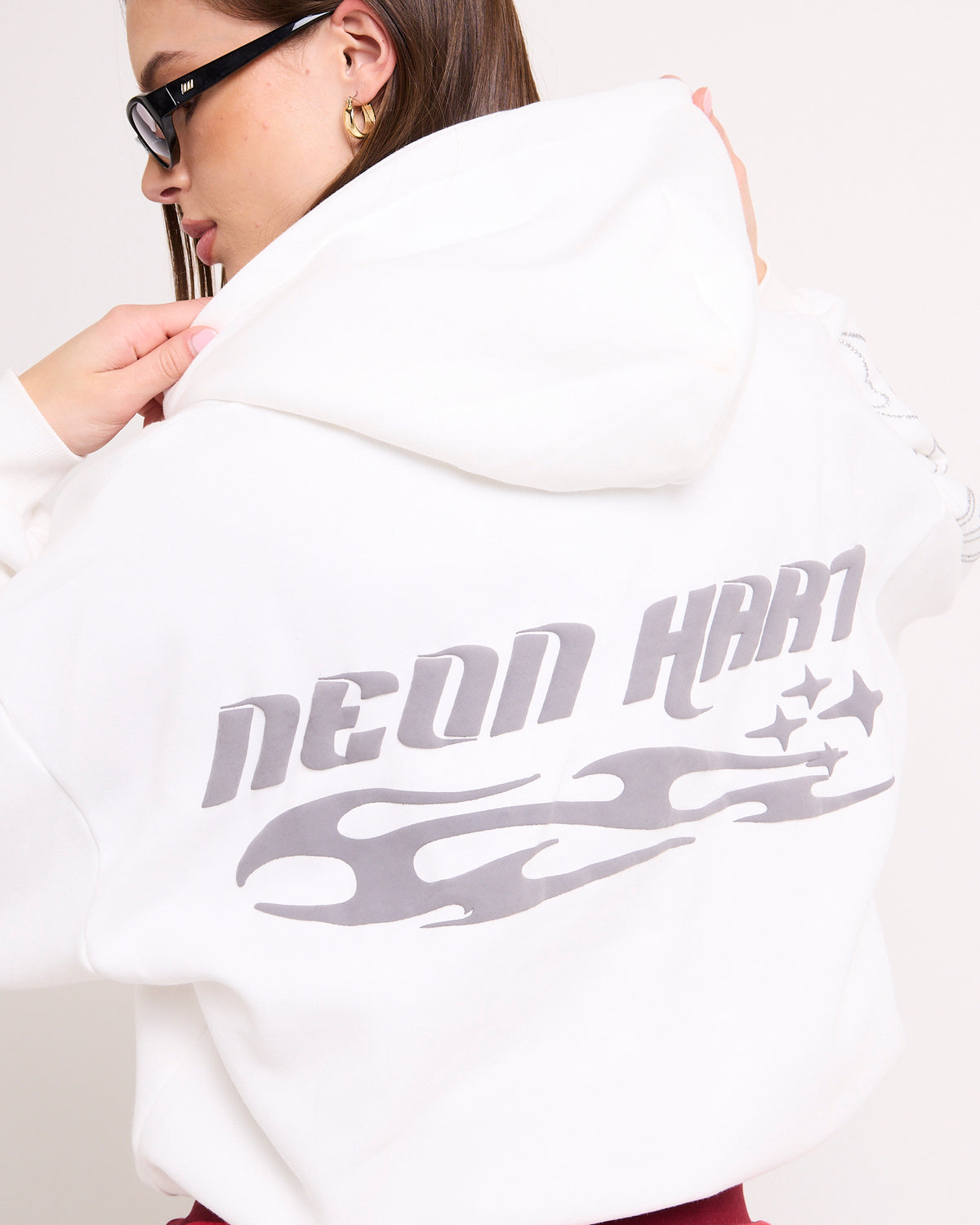 Angel Numbers Hoodie NATURAL