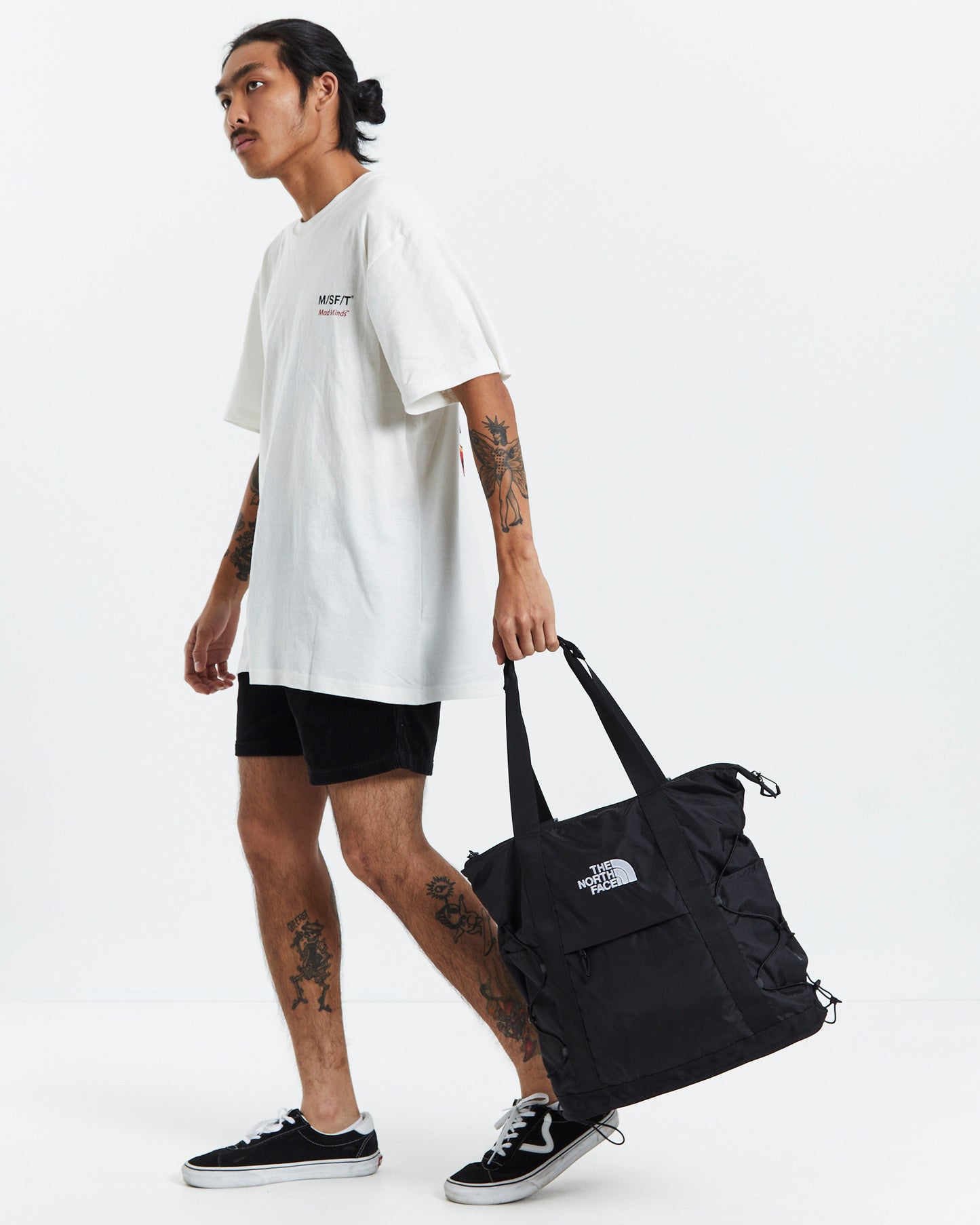 Borealis Tote Bag Black