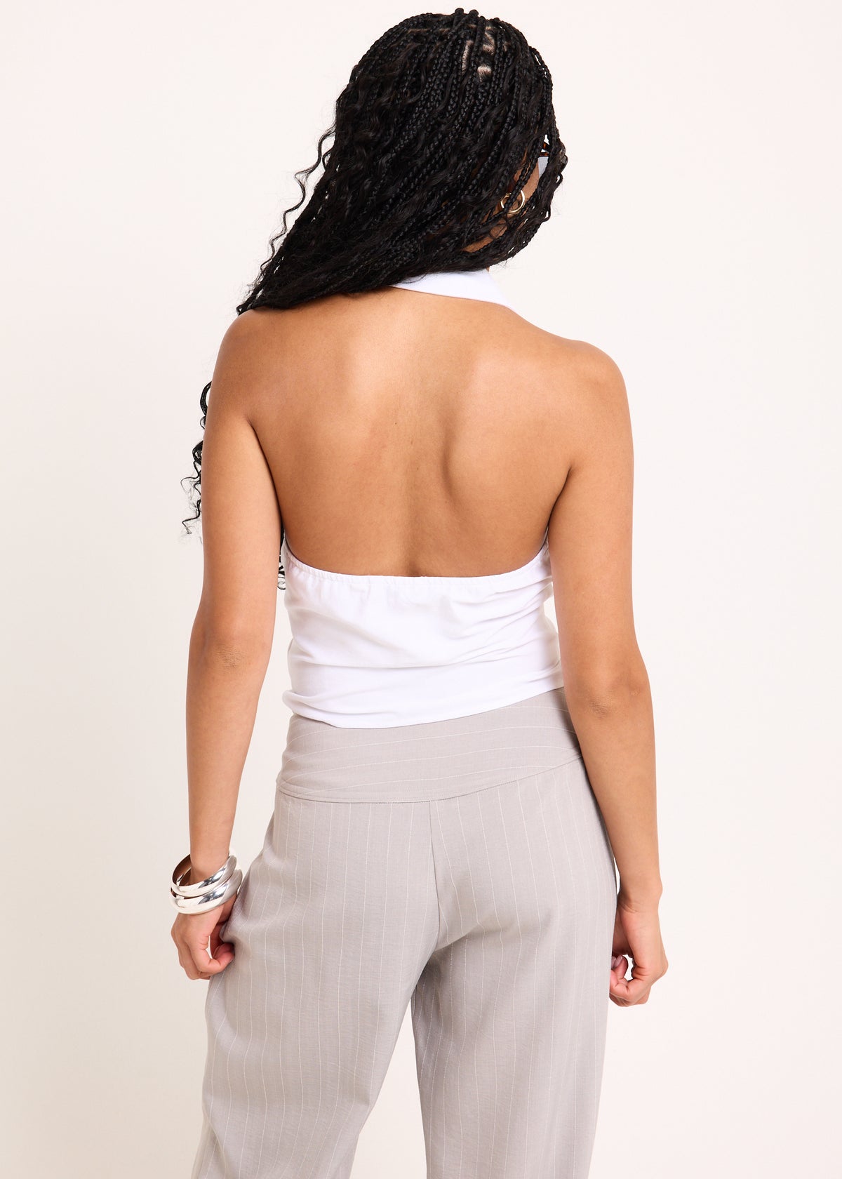 Utility Halter Top NATURAL
