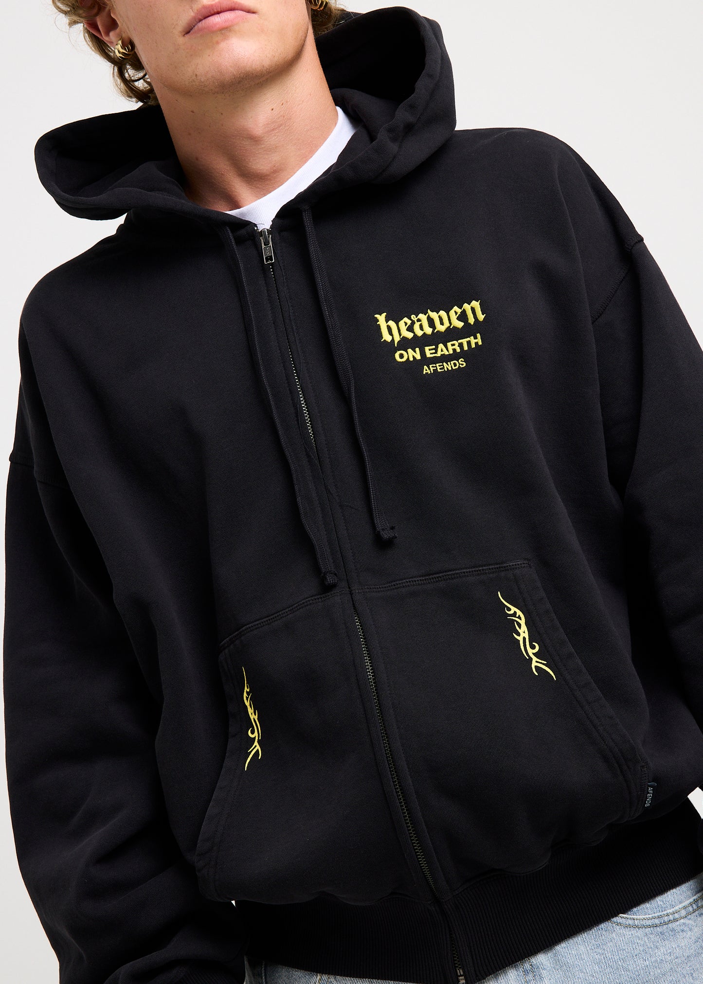 Heaven Boxy Zip Hoodie