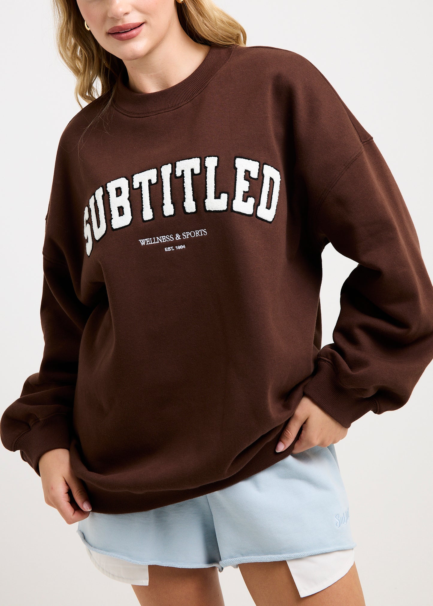 NYC Oversized Crew Neck Jumper