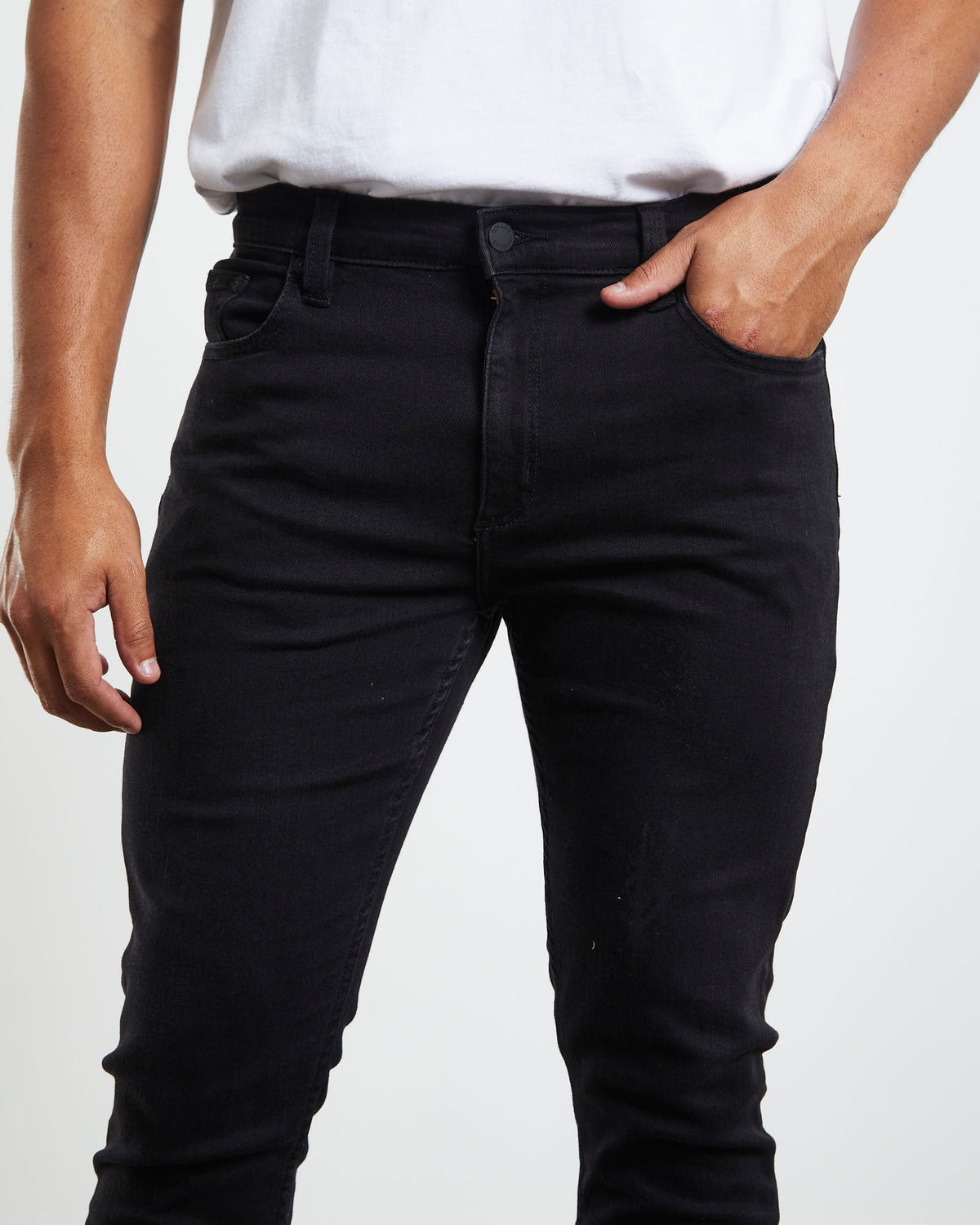 Stinger Skinny Denim Jeans BLACK