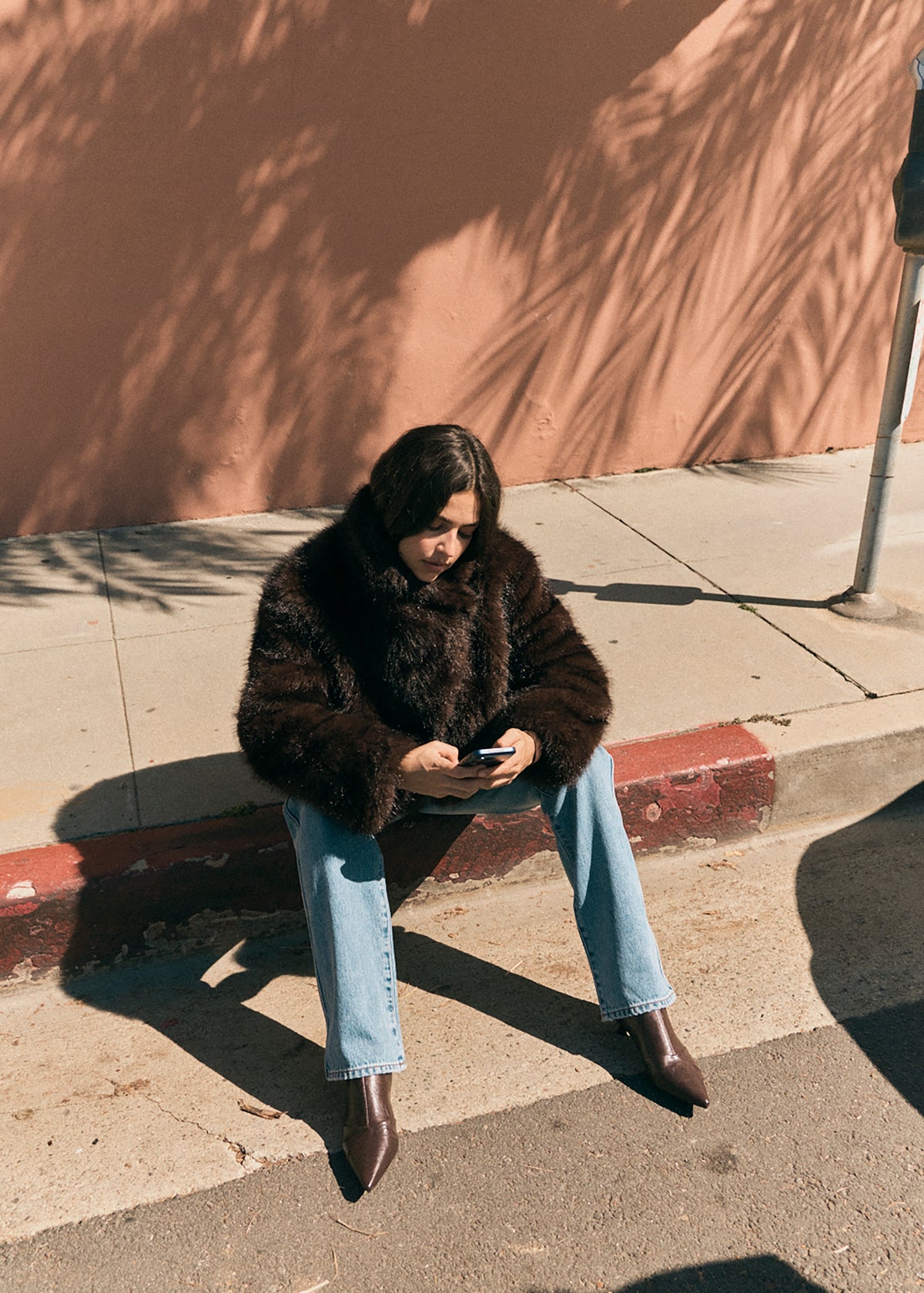 Meg Straight Denim Jeans SURRENDER