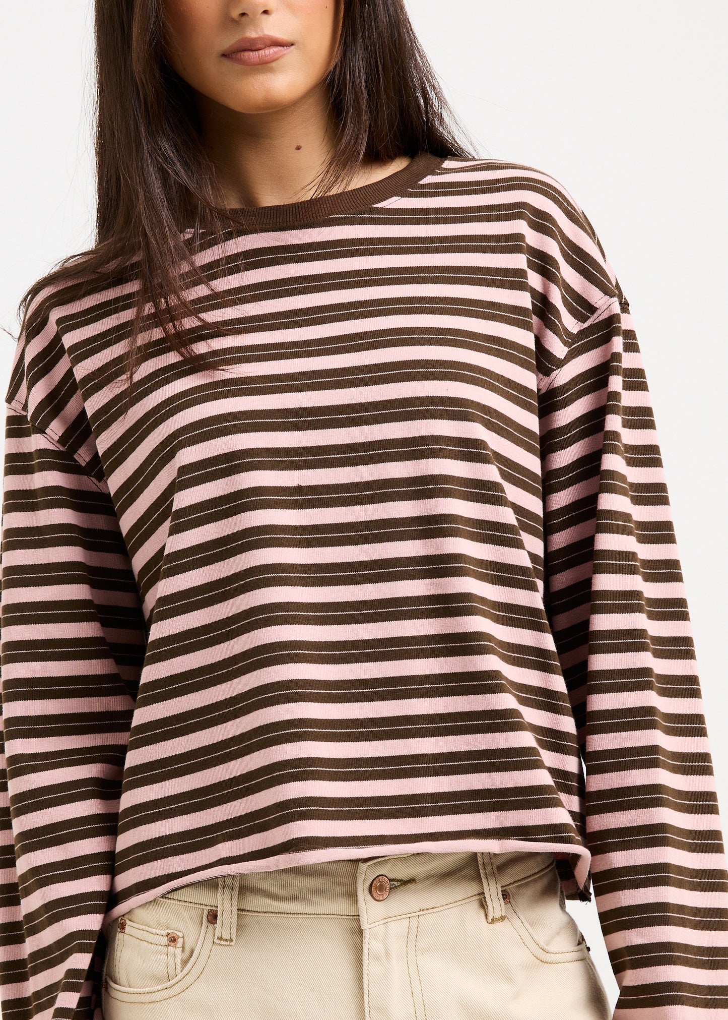 Long Sleeve Stripe Top