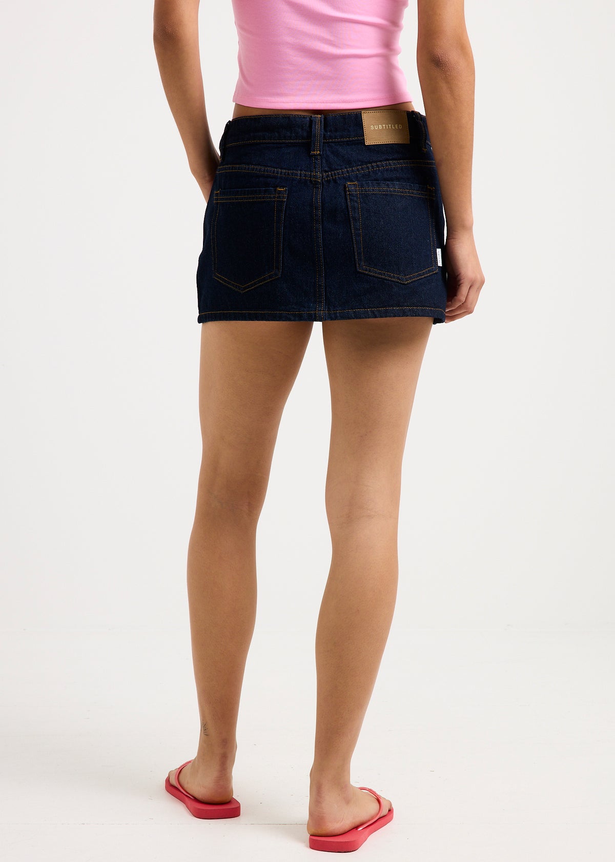 Tide Low Rise Mini Skirt