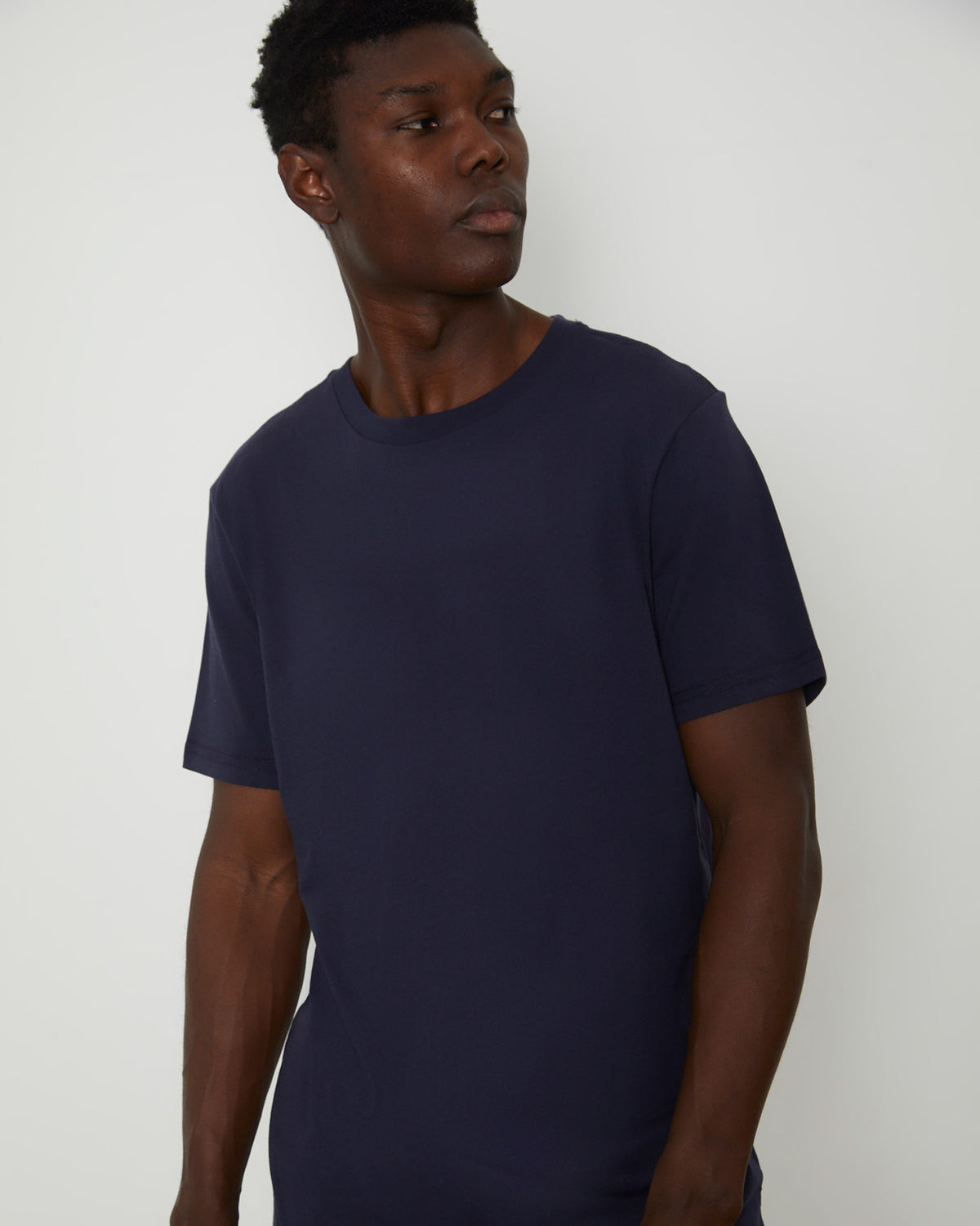 Basic Crew T-Shirt NAVY