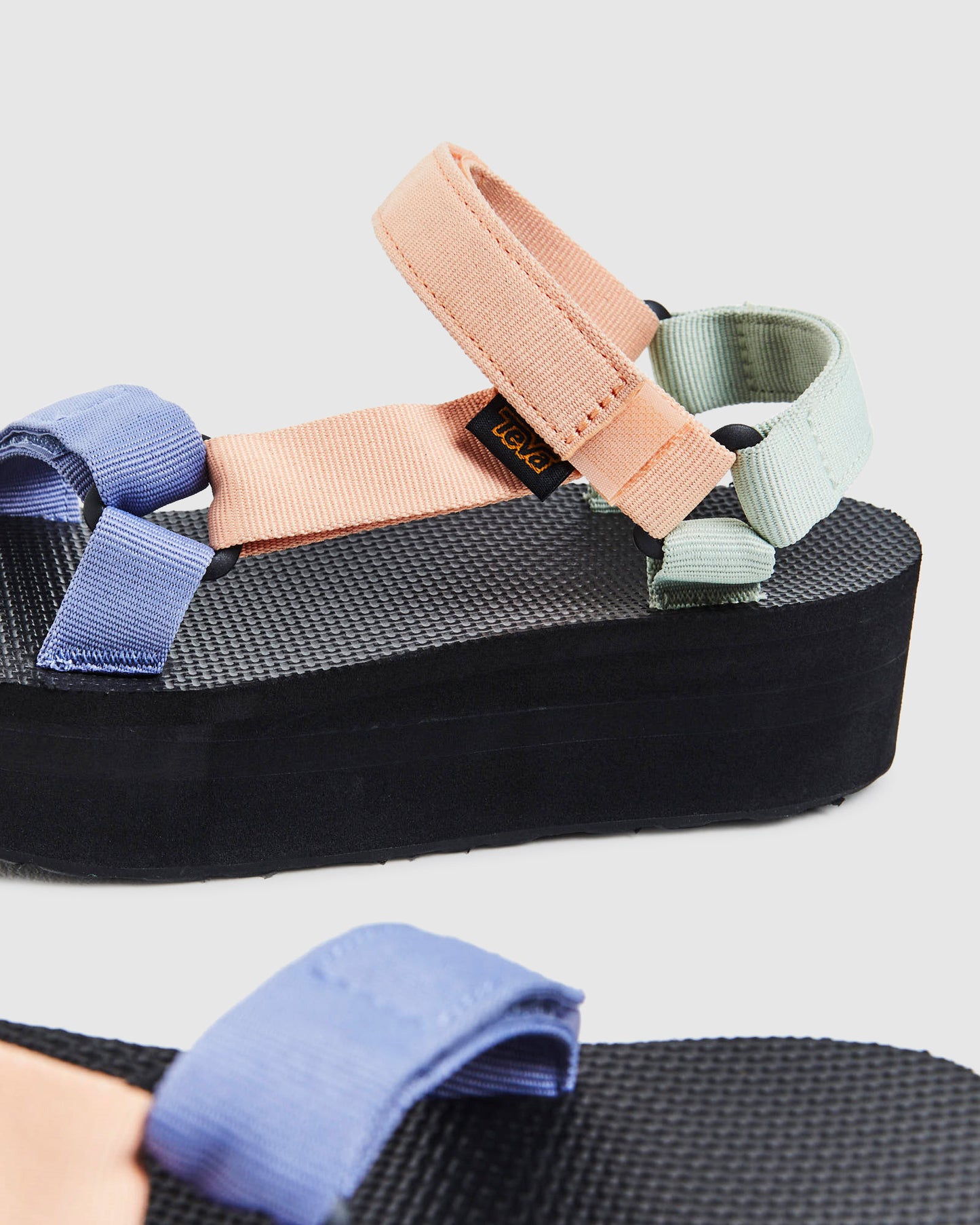 W Flatform Universal Sandals Sherbet Multi