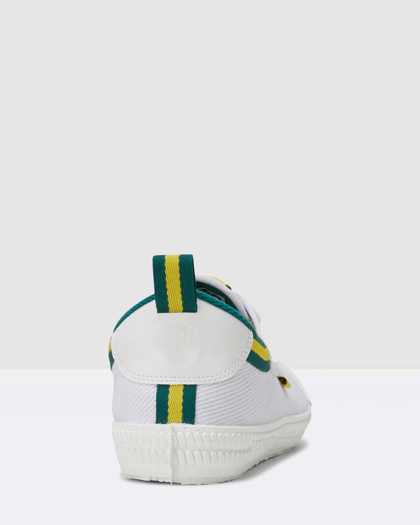 Heritage Low Sneakers White/Green/Gold