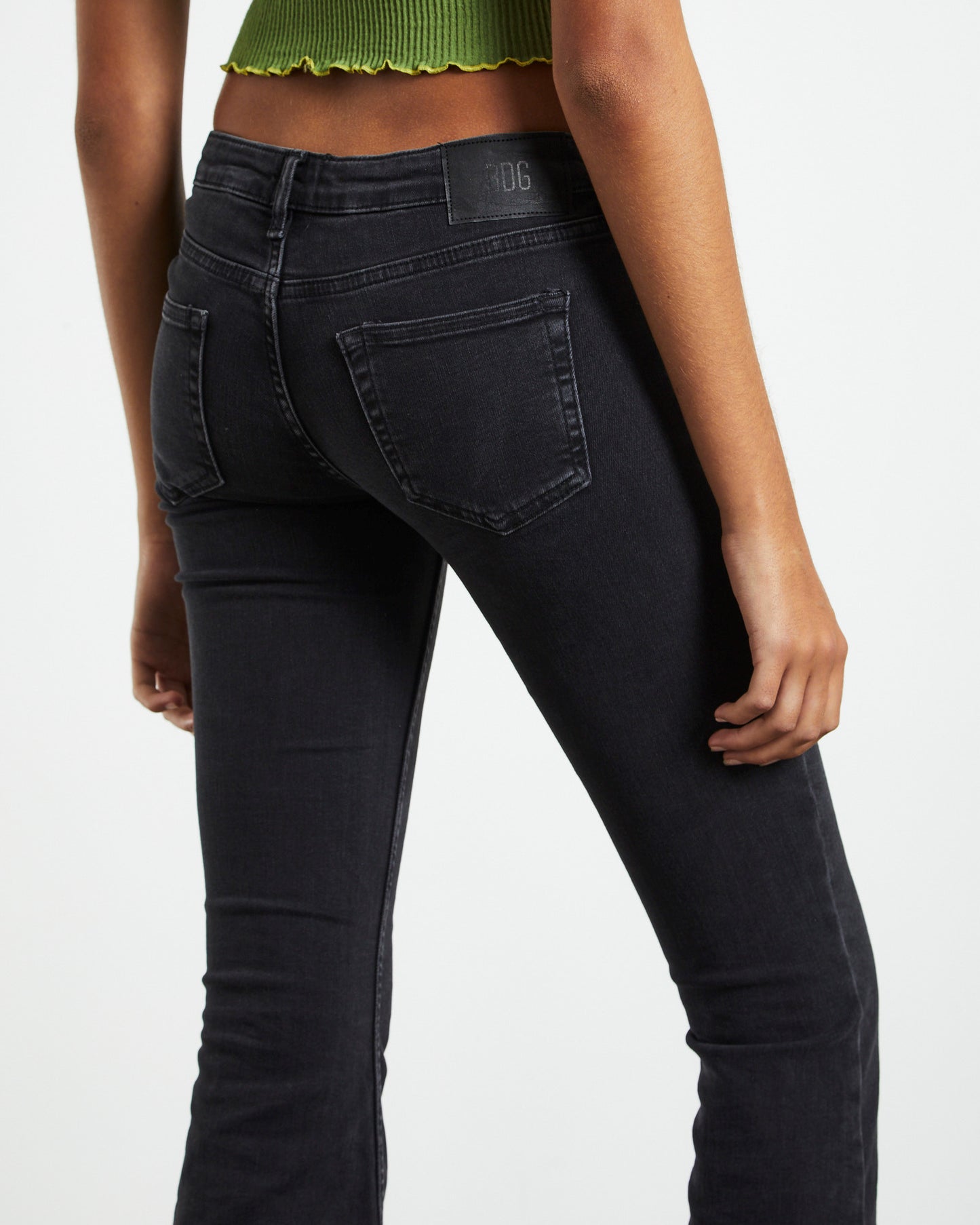 BDG Low Rise Flare Jeans Black