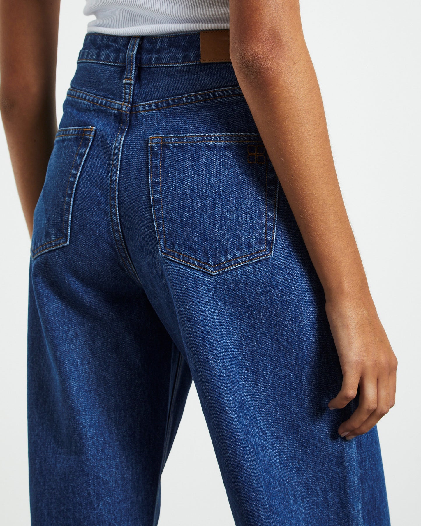 Misty High & Wide Sailor Jeans Moody Blue