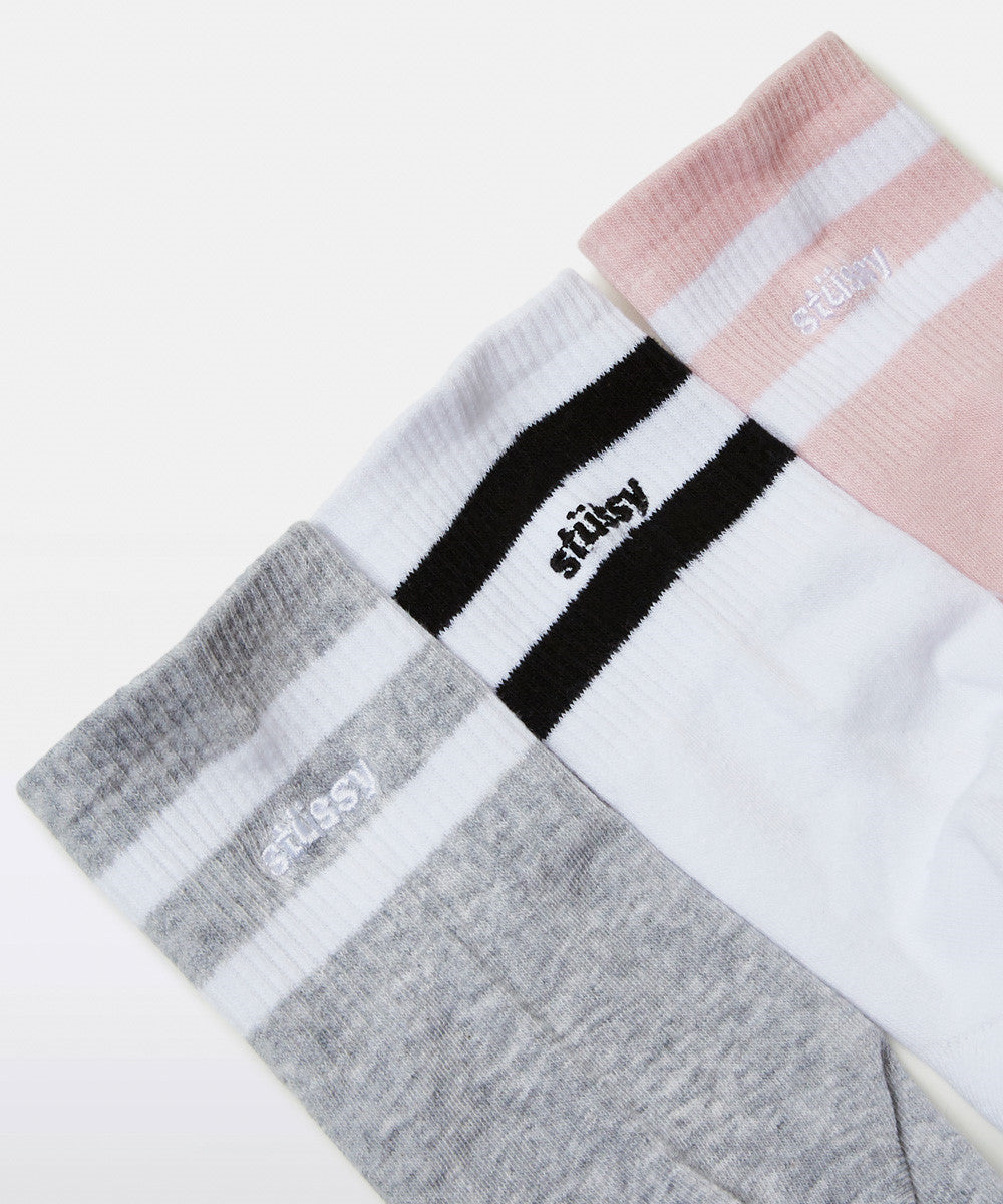 Calypso Sock 3 Pack Pk ASSORTED