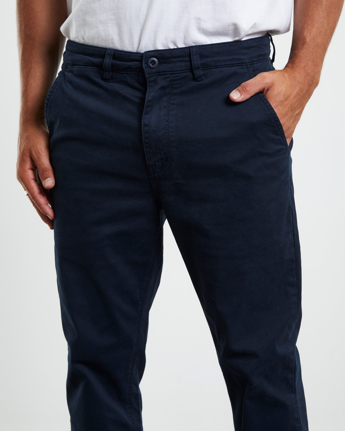 Preston Slim Chino Pants Navy
