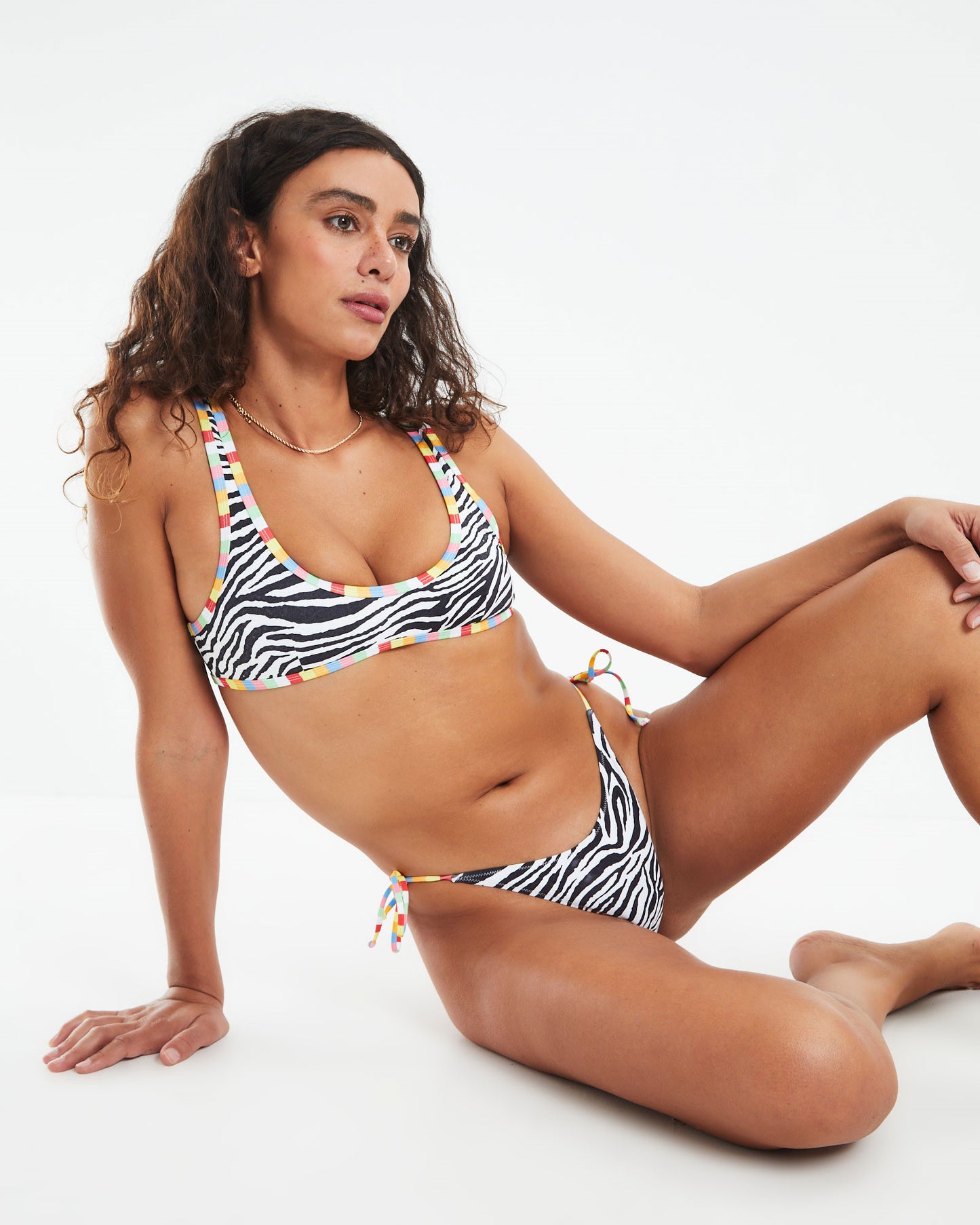 90's Tie Up Biki Bottoms