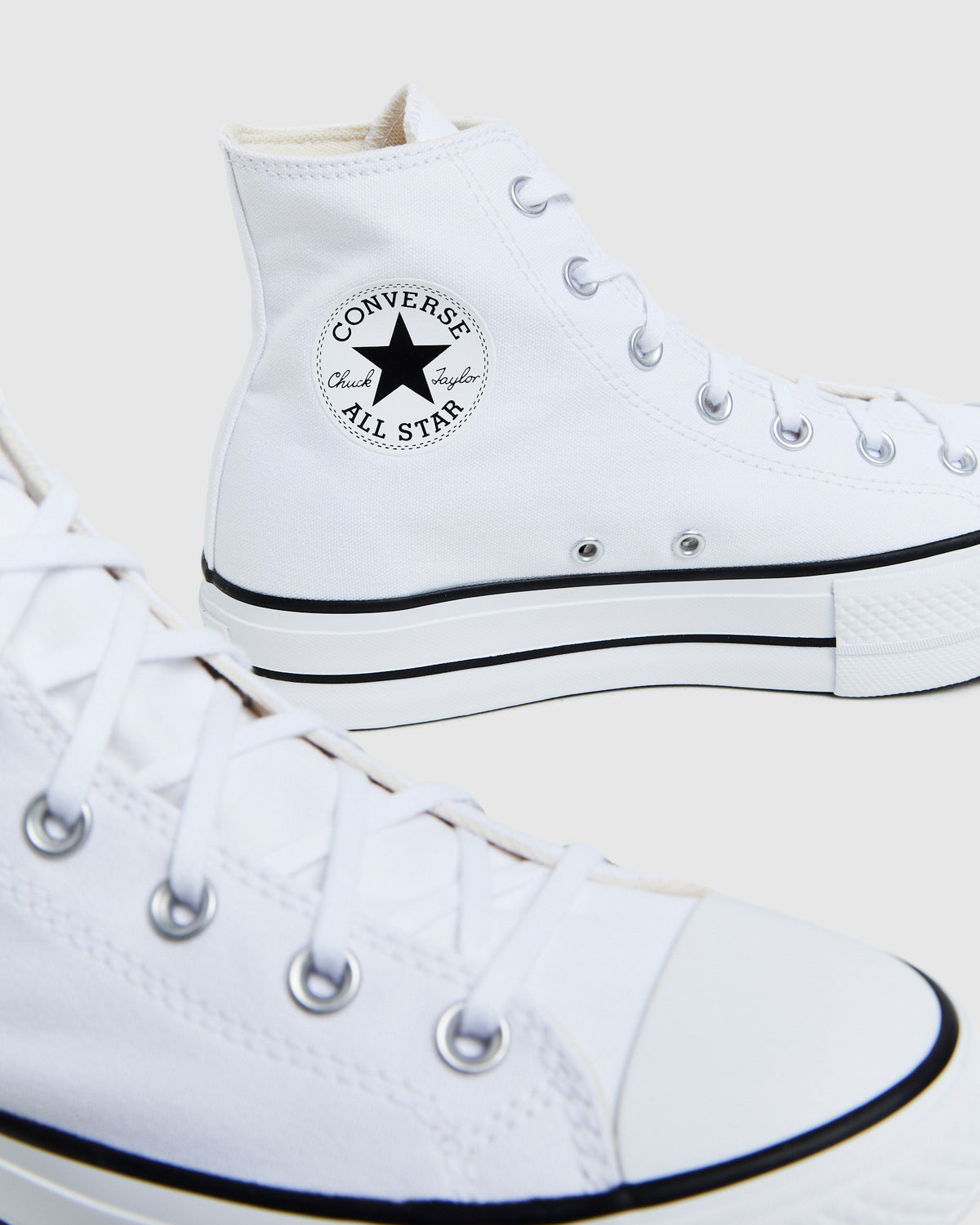 Chuck Taylor All Star Lift Platform High Sneakers White WHITE