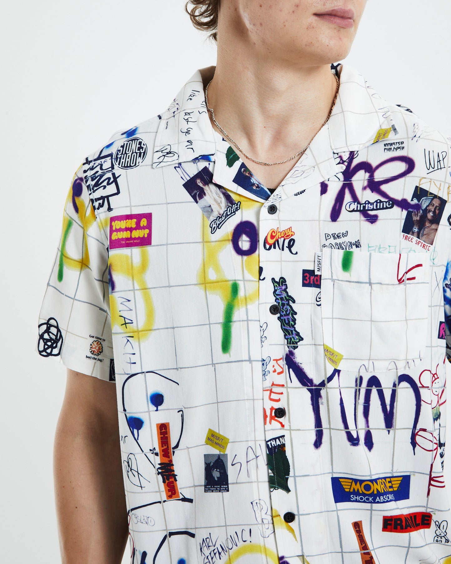 Candle Kings Short Sleeve Shirt White