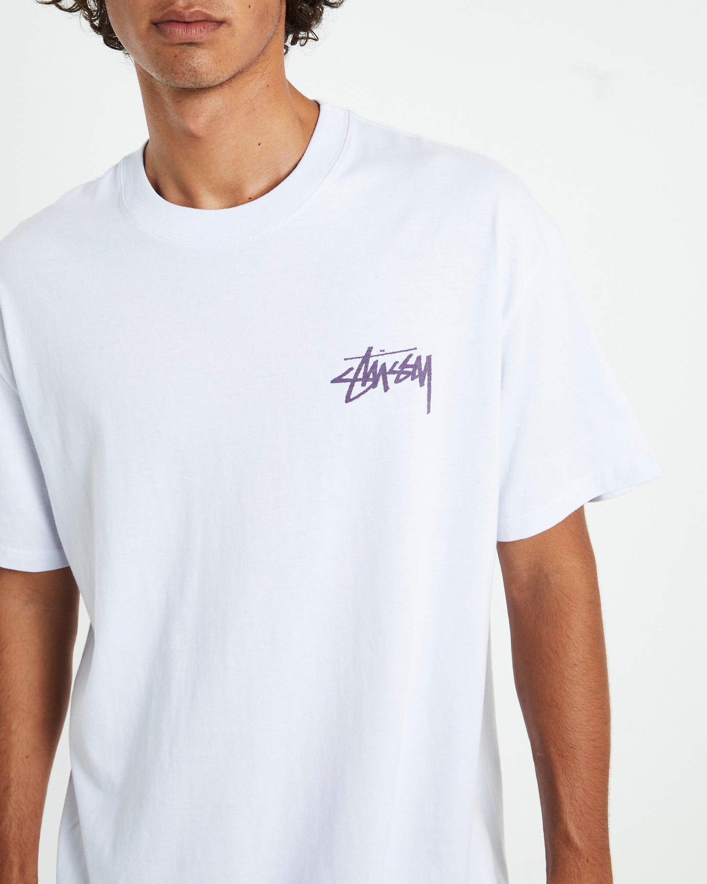 Rasta Man 50/50 Short Sleeve T-Shirt White