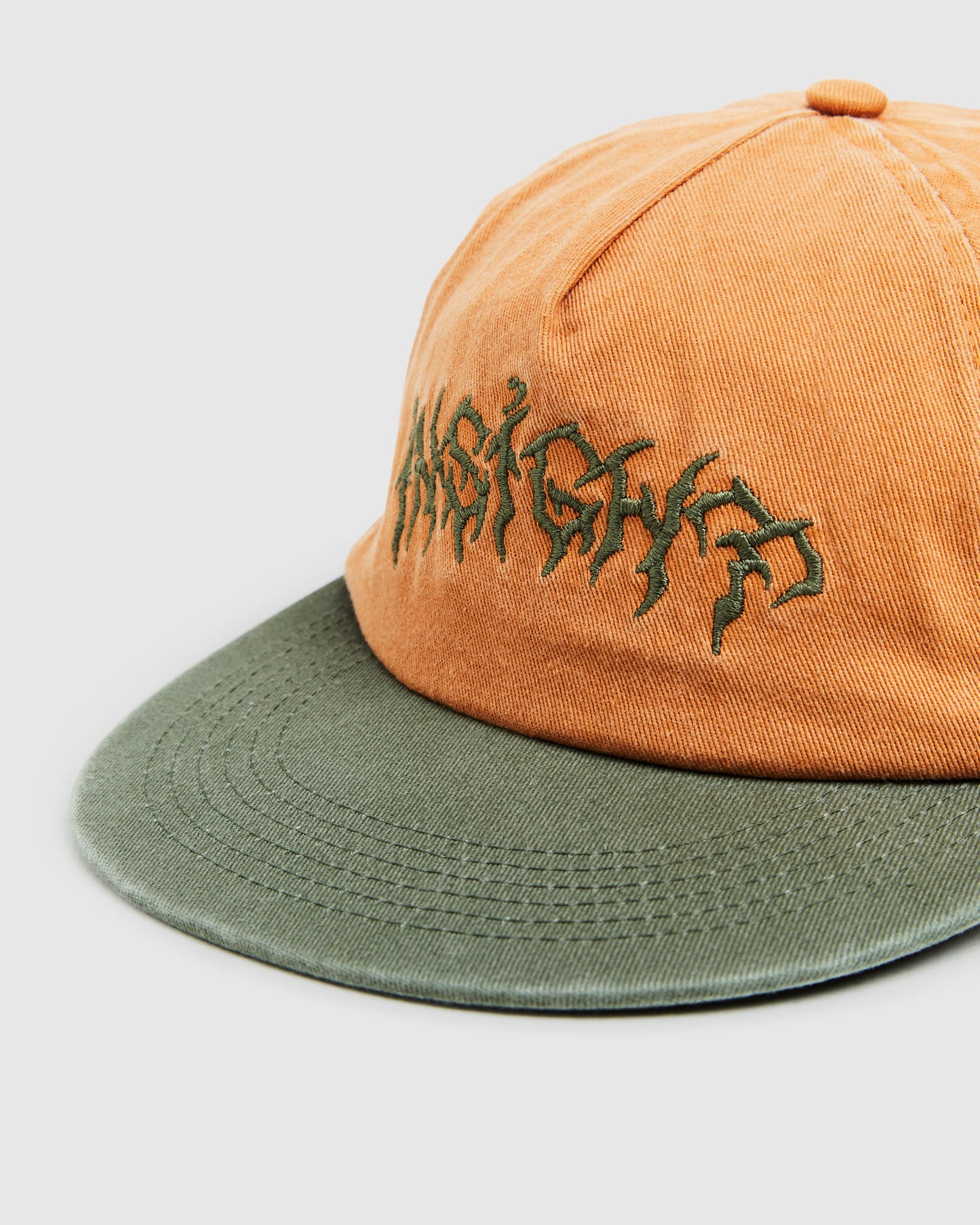 Jay Contrast Cap Orange/Green