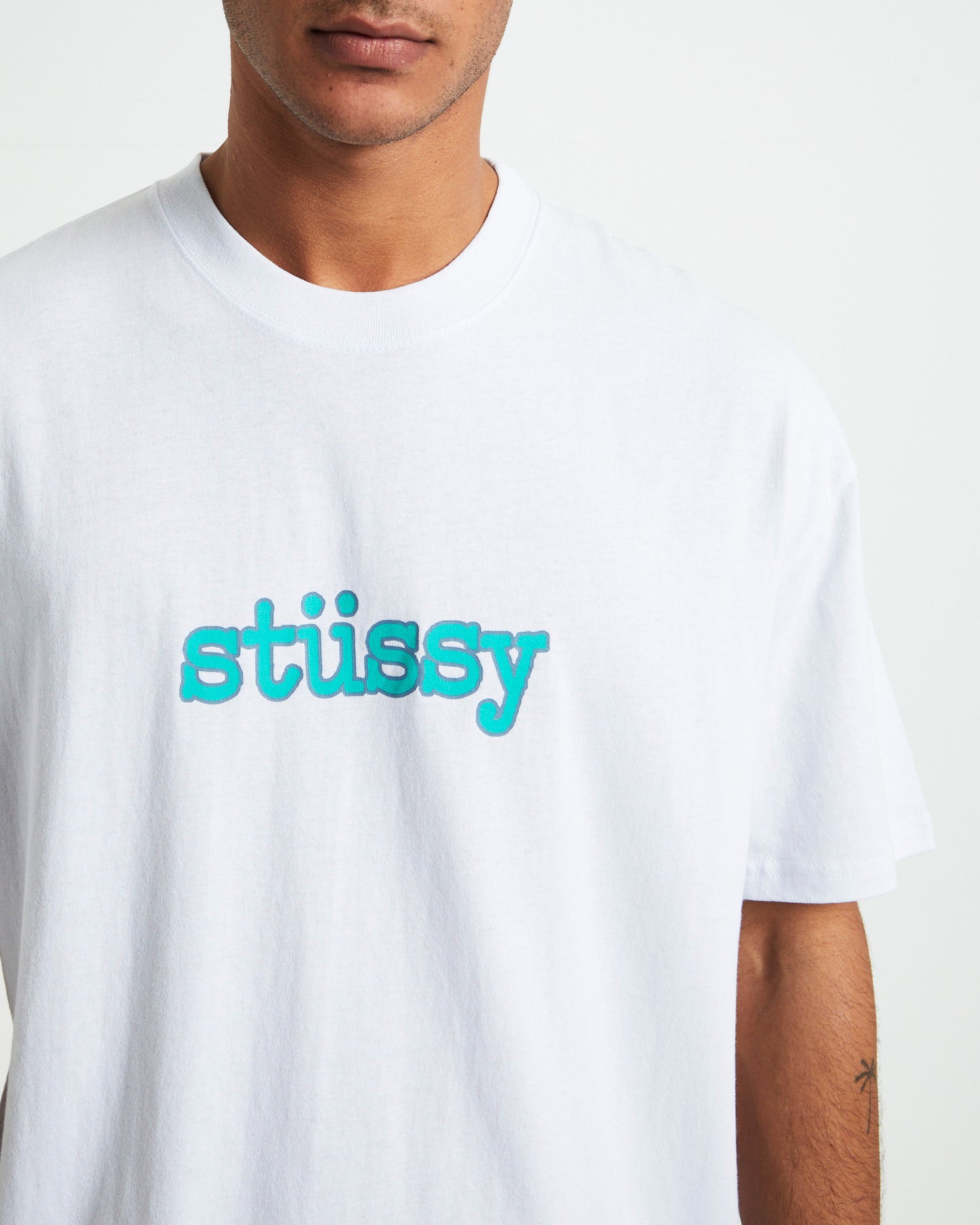 Typewriter Short Sleeve T-shirt White