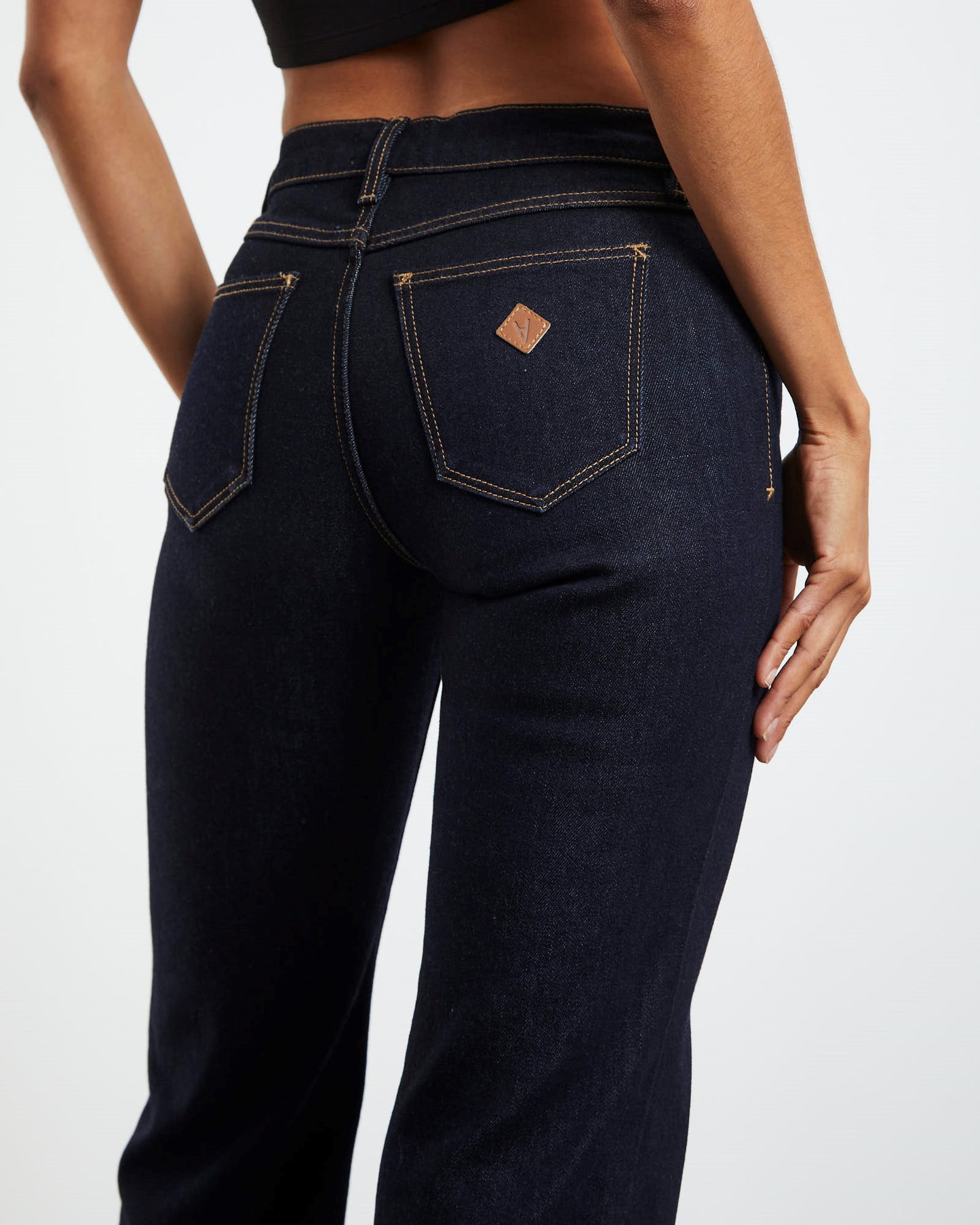 A 99 Low Rise Straight Jeans Alice Blue