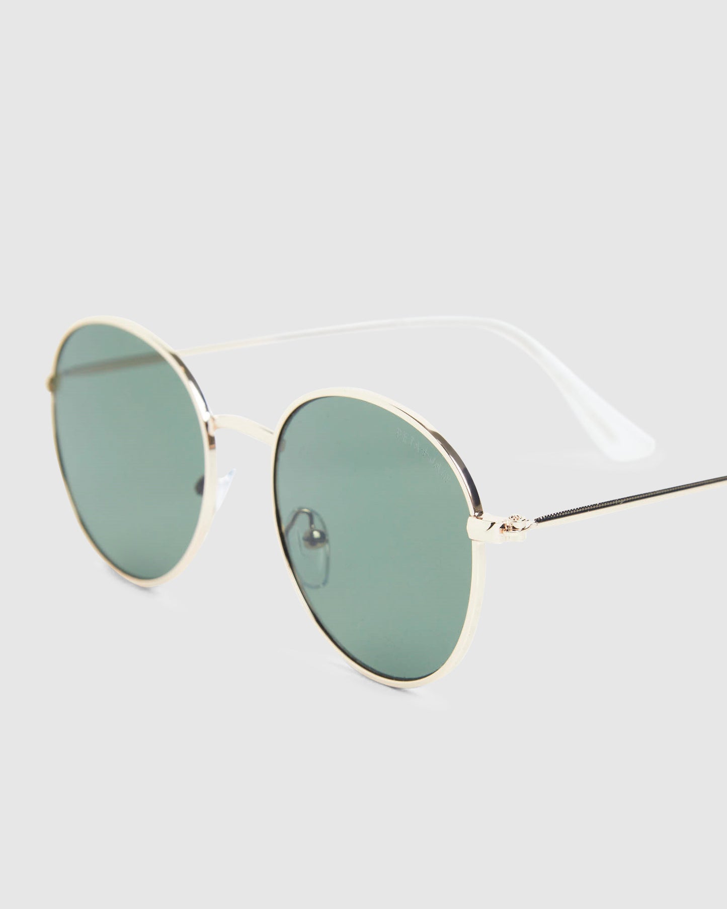 Molly Sunglasses Gold/Green