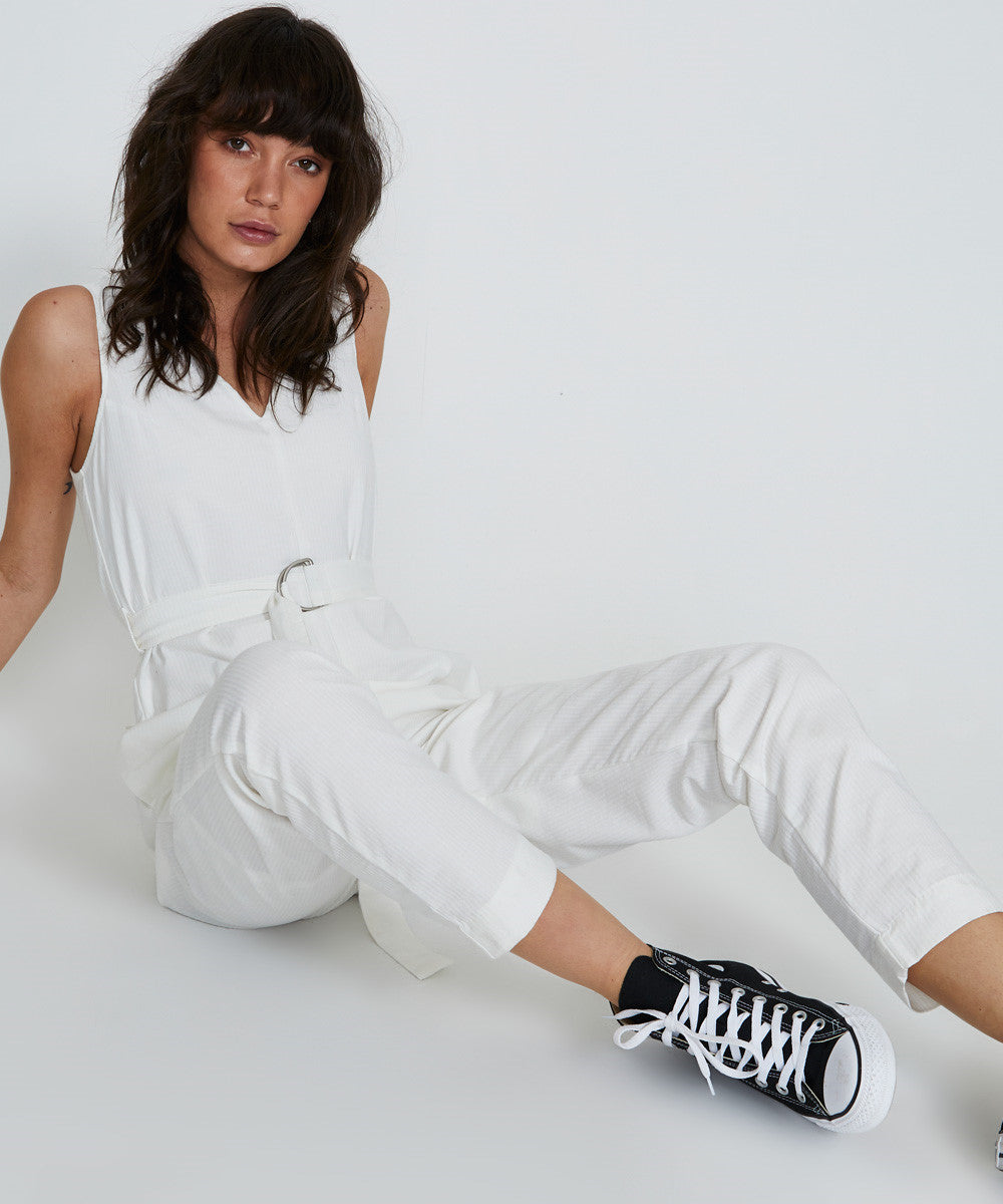 Dylan Onepiece Jumpsuit White