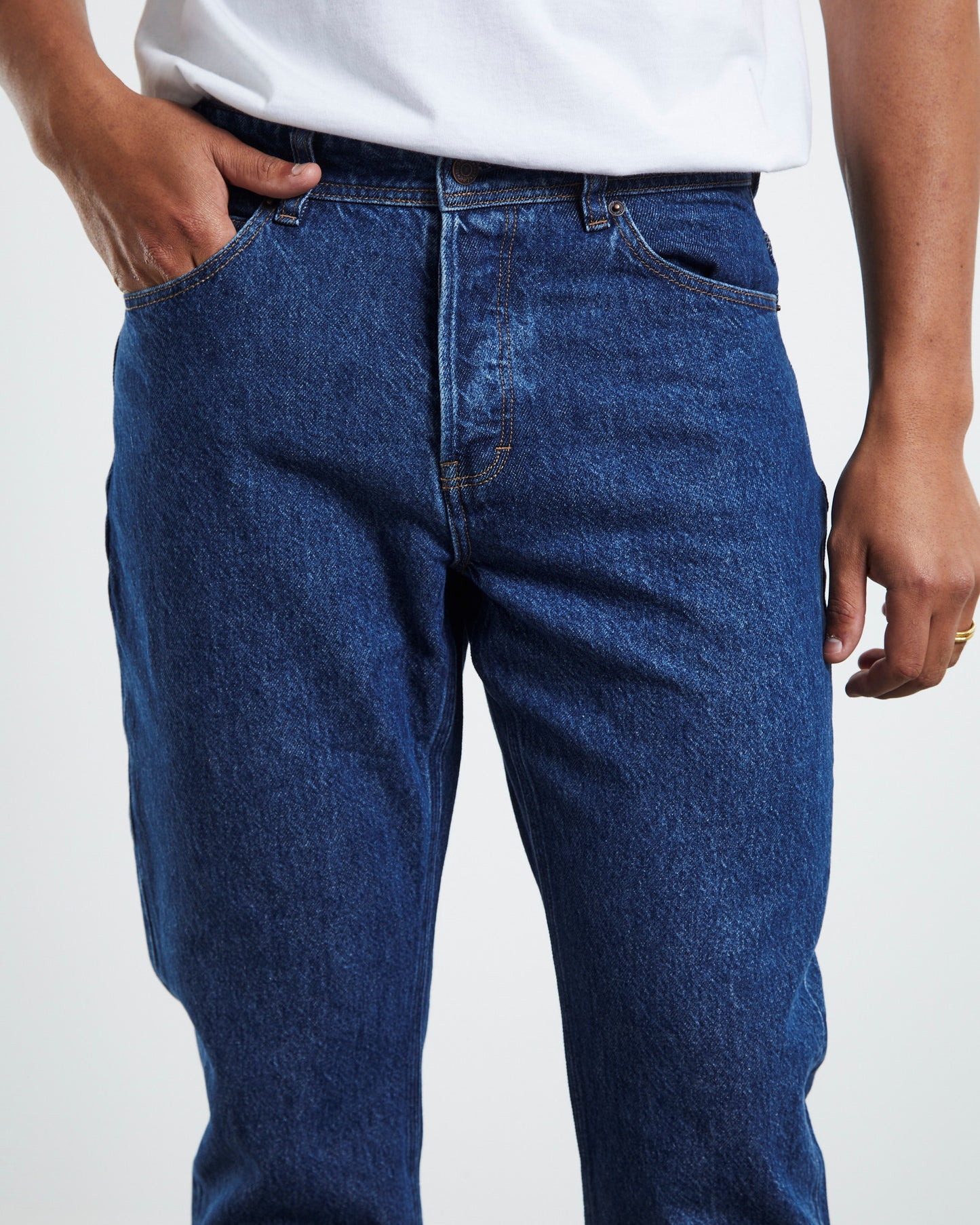 Straight 80 Denim Jeans Ground