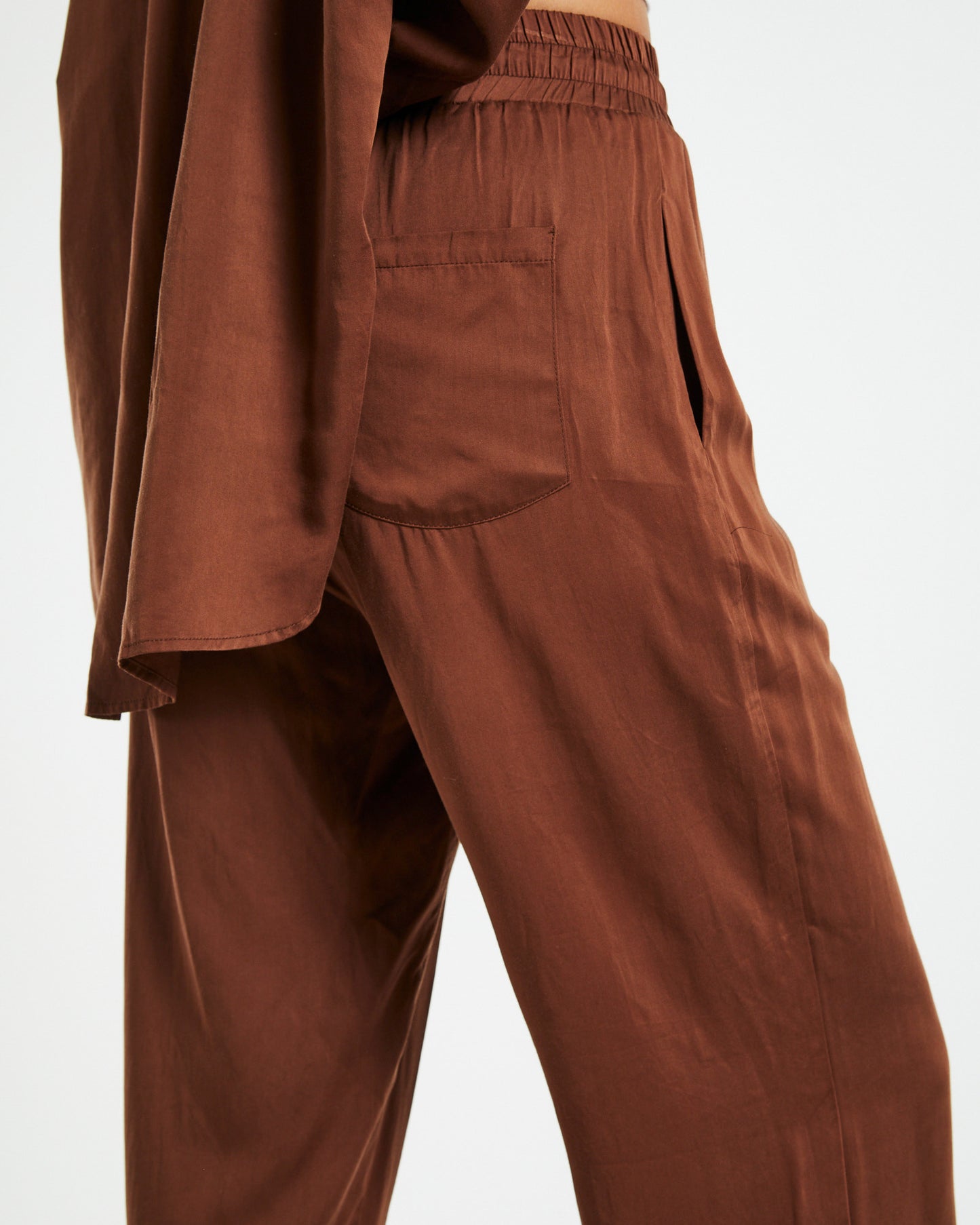 Rita Pants Chocolate Brown