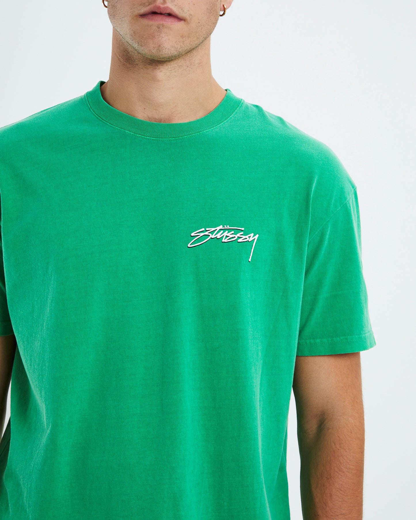 Pigment Stussy Designs T-Shirt Pigment Apple Green