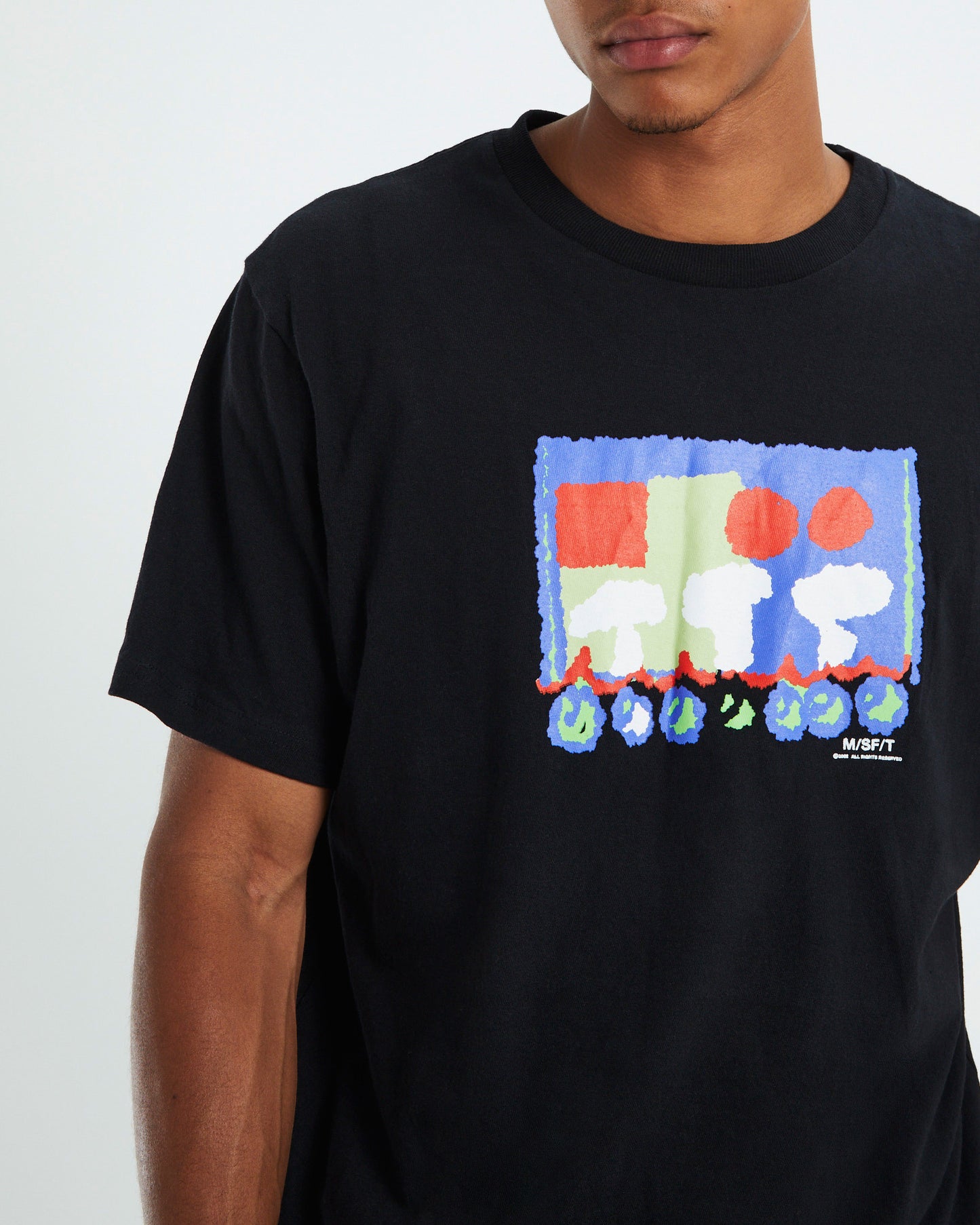 Highest Gander 50/50 Short Sleeve T-Shirt Pitch Black