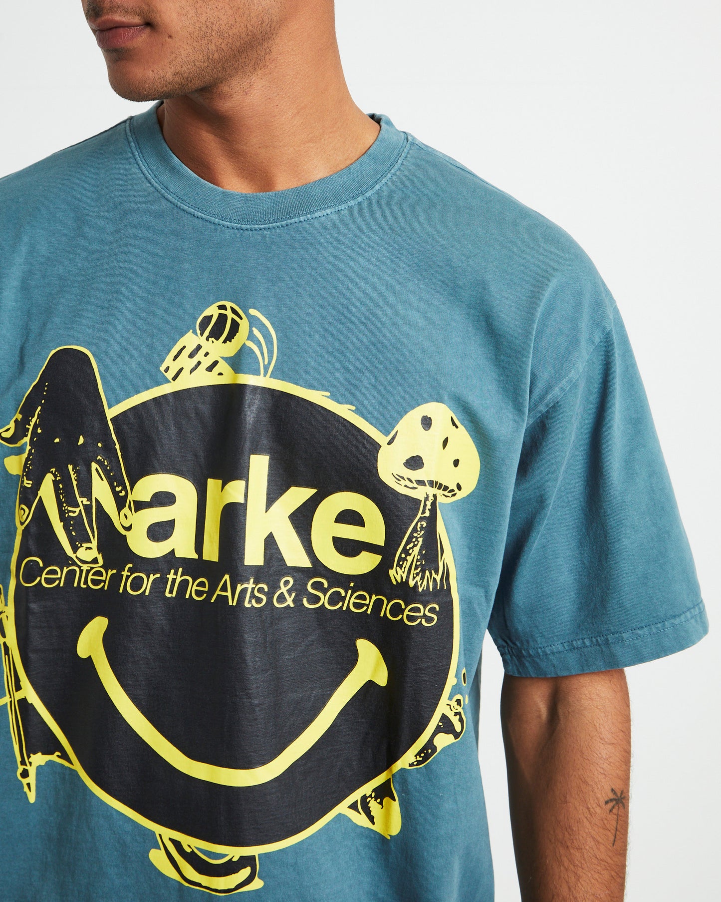 Smiley Arts & Sciences T-shirt Sage Green